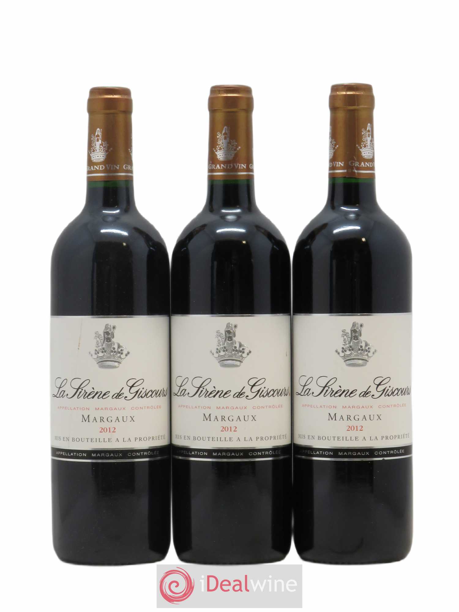 La Sirène de Giscours 2012 - Lot de 3 bouteilles - 0