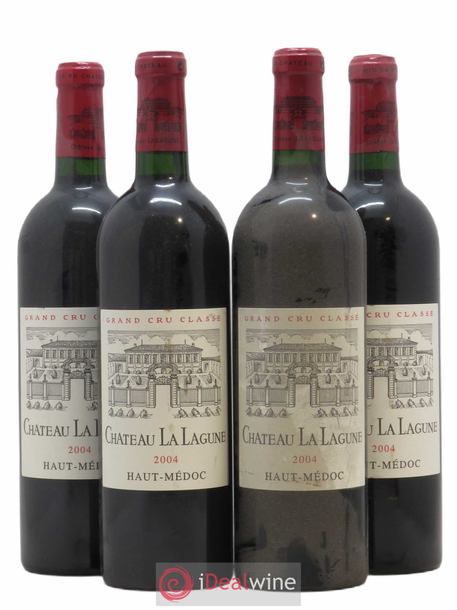 Château la Lagune 3ème Grand Cru Classé 2004 - Lot de 4 bouteilles - 0