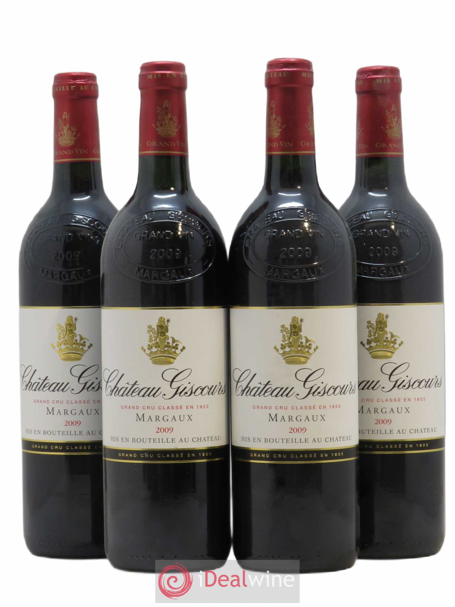 Château Giscours 3ème Grand Cru Classé 2009 - Lot de 4 bouteilles - 0