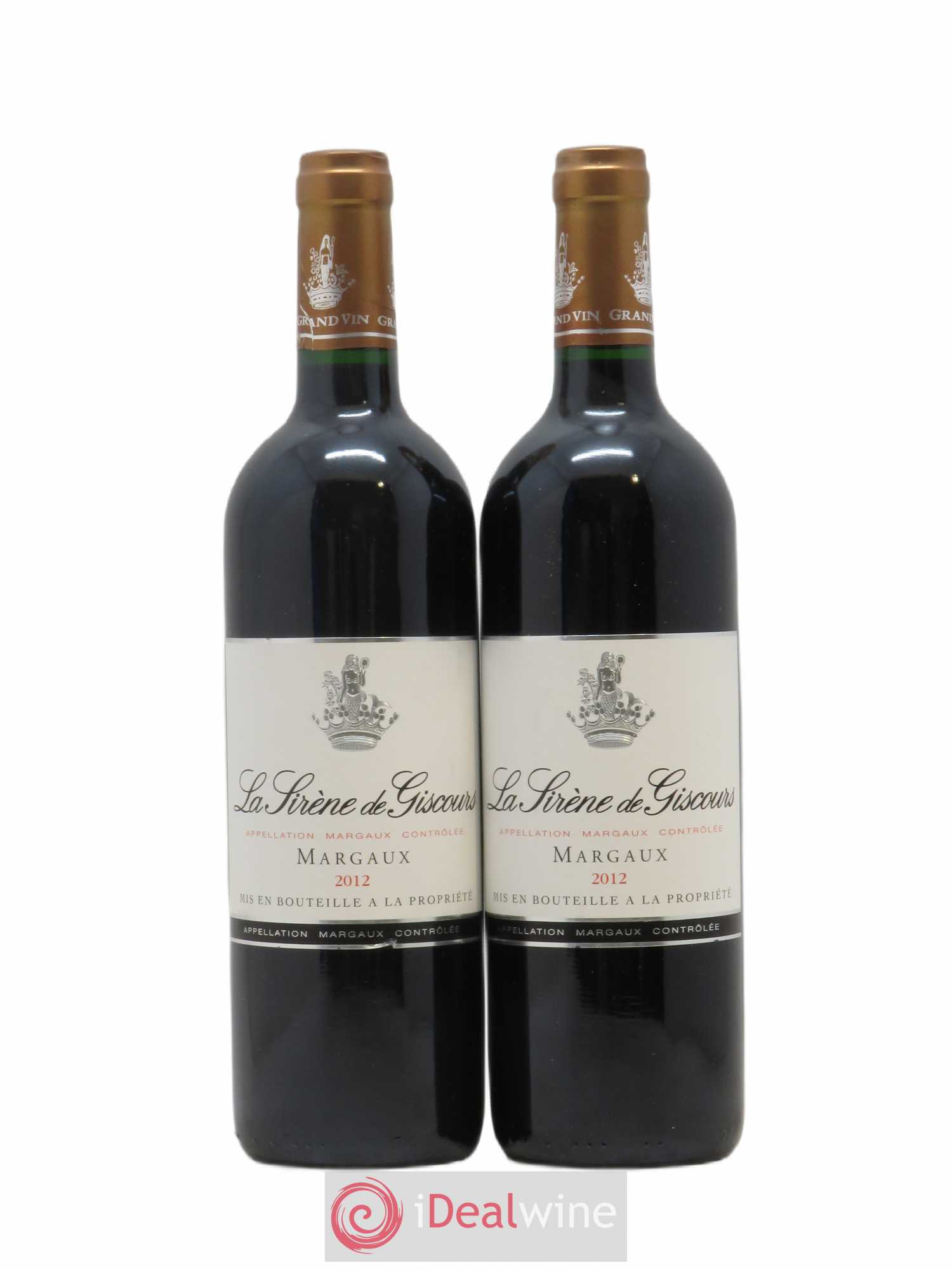 La Sirène de Giscours 2012 - Lot de 2 bouteilles - 0