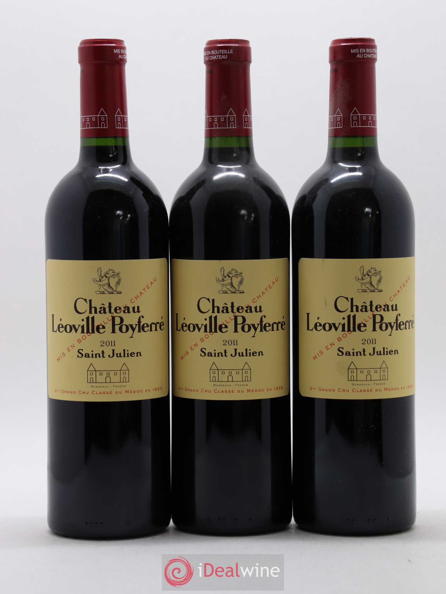 Château Léoville Poyferré 2ème Grand Cru Classé 2011 - Lot de 6 bouteilles - 2