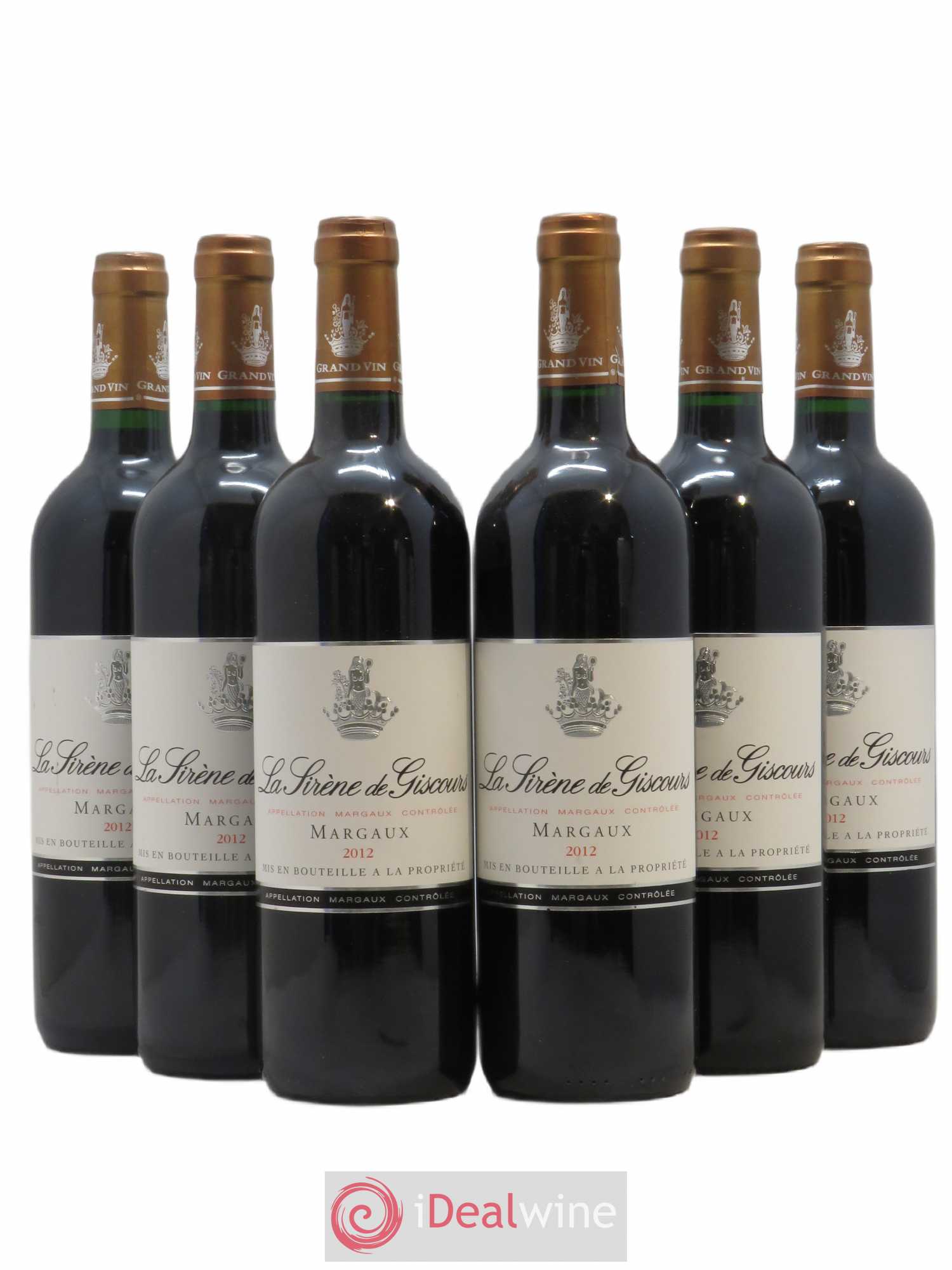 La Sirène de Giscours 2012 - Lot de 6 bouteilles - 0