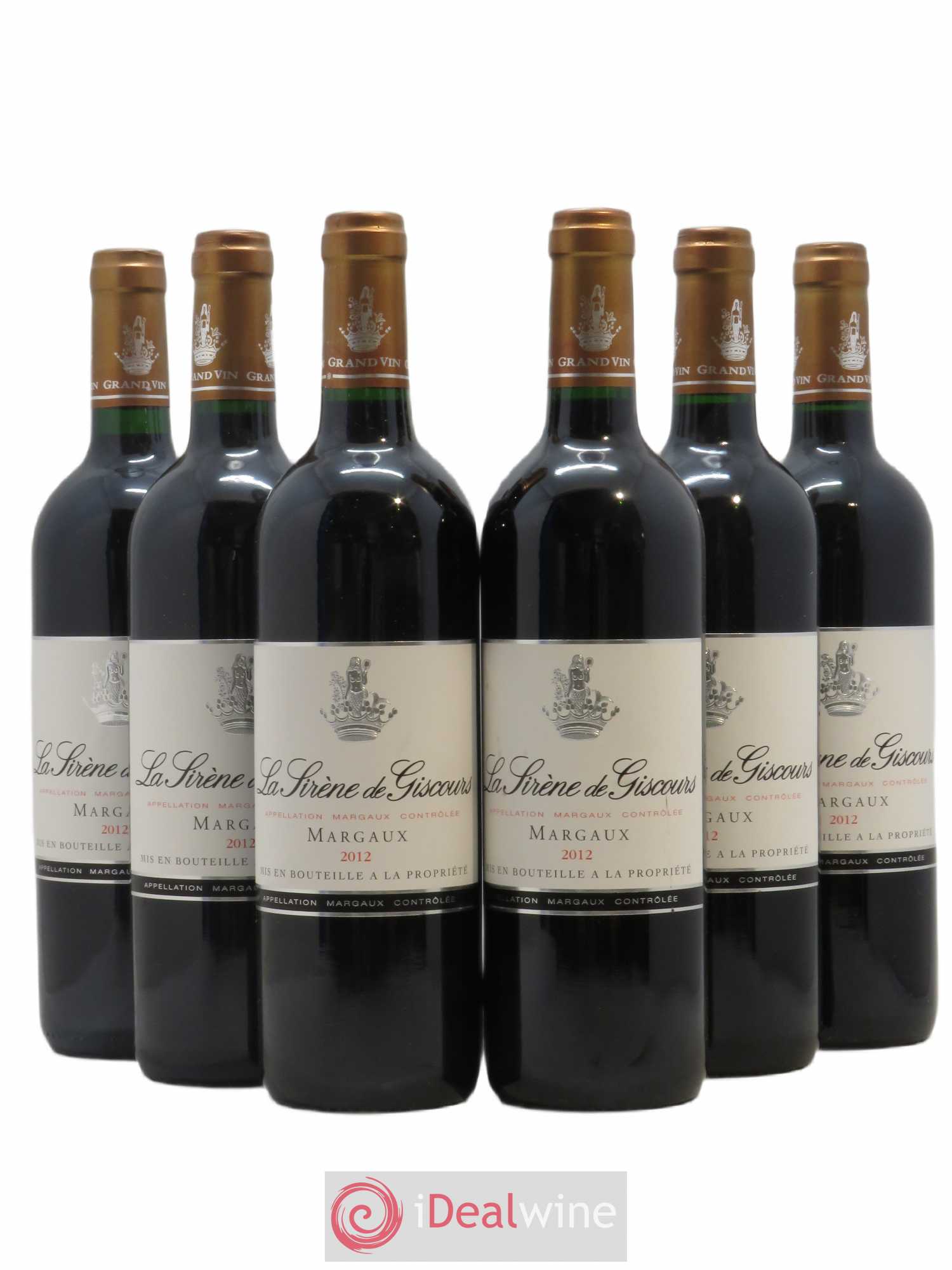 La Sirène de Giscours 2012 - Lot de 6 bouteilles - 0
