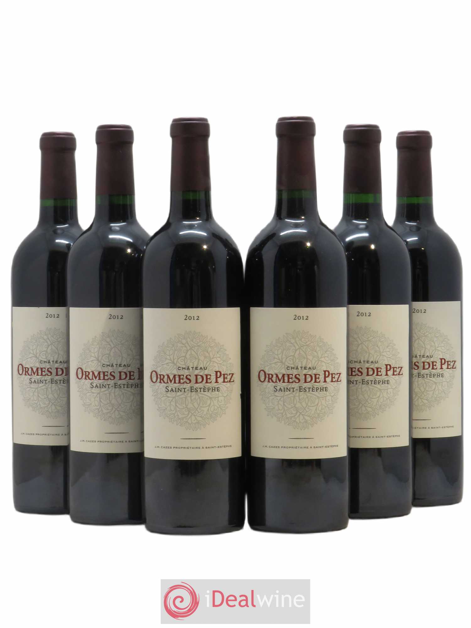 Château les Ormes de Pez 2012 - Lot de 6 bouteilles - 0