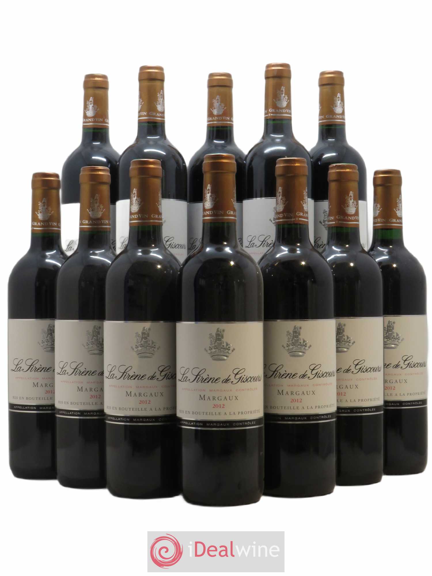 La Sirène de Giscours 2012 - Lot de 12 bouteilles - 0