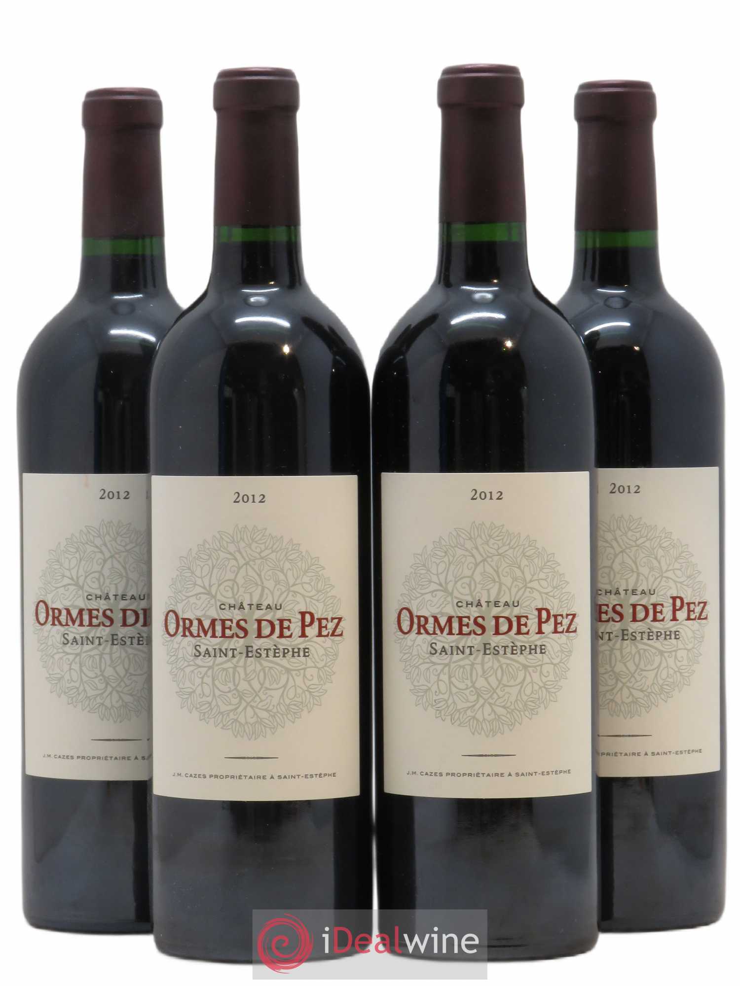 Château les Ormes de Pez 2012 - Lot de 4 bouteilles - 0