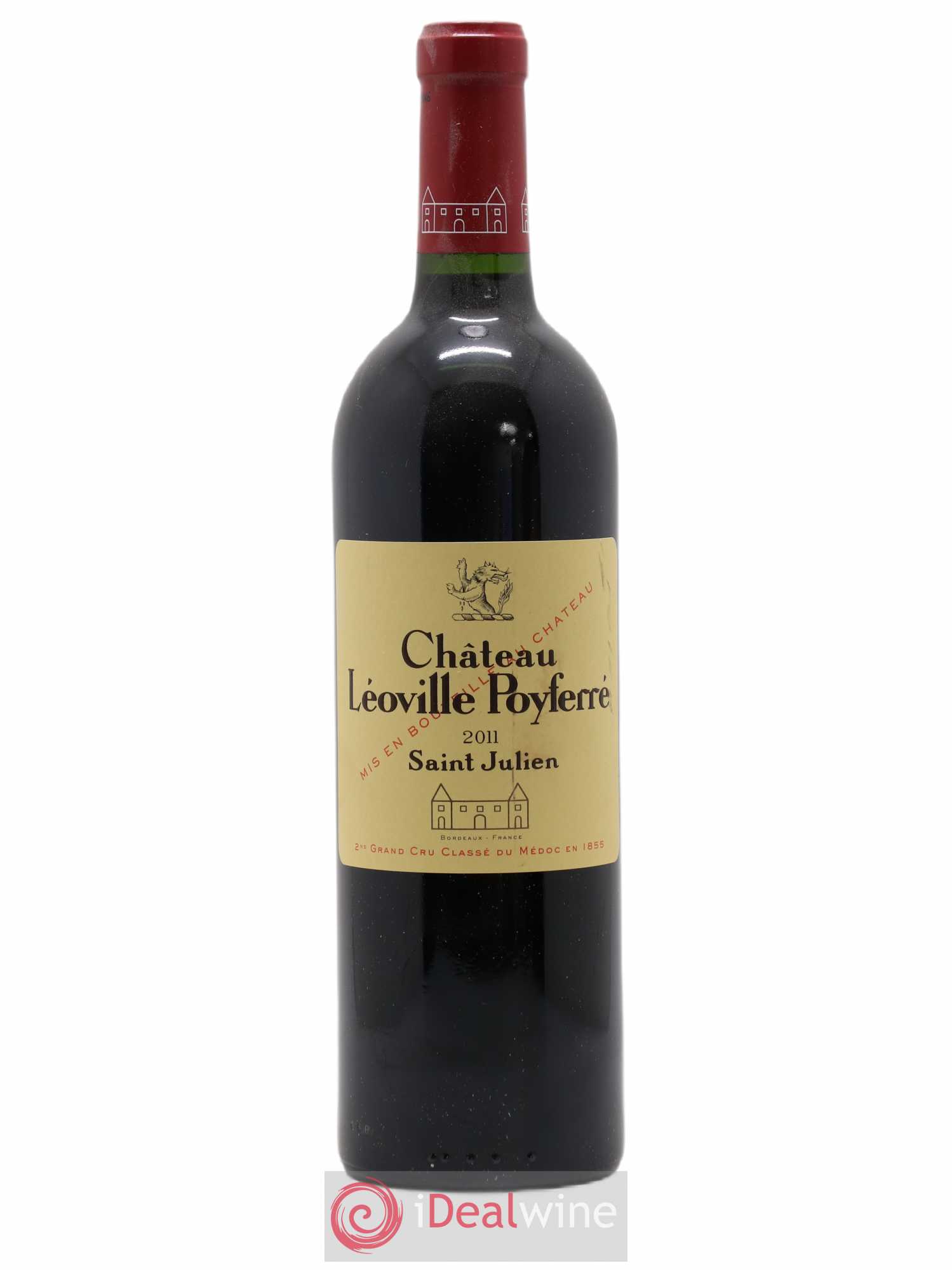 Château Léoville Poyferré 2ème Grand Cru Classé 2011 - Lot de 1 bouteille - 0