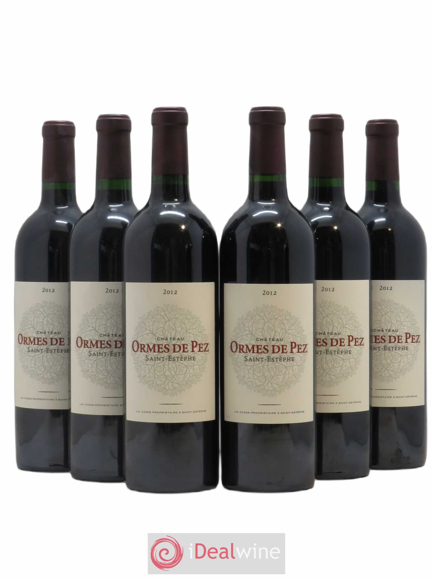 Château les Ormes de Pez 2012 - Lot de 6 bouteilles - 0