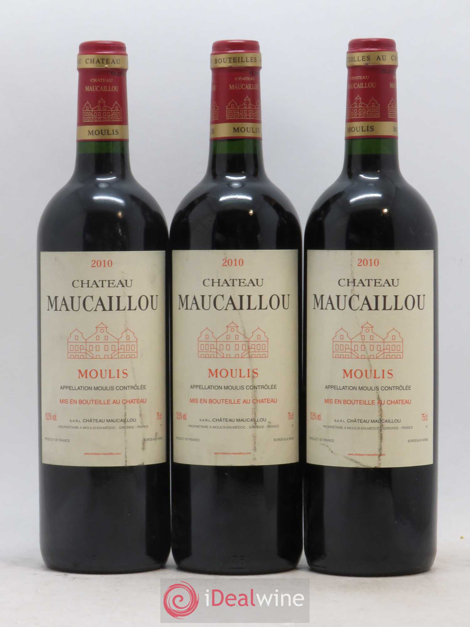 Château Maucaillou 2010 - Lot de 12 bouteilles - 3