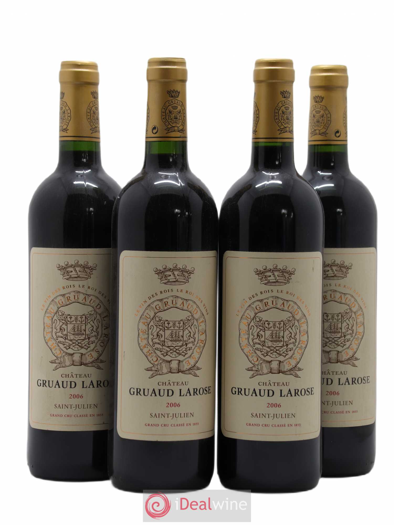 Château Gruaud Larose 2ème Grand Cru Classé 2006 - Lot de 4 bouteilles - 0