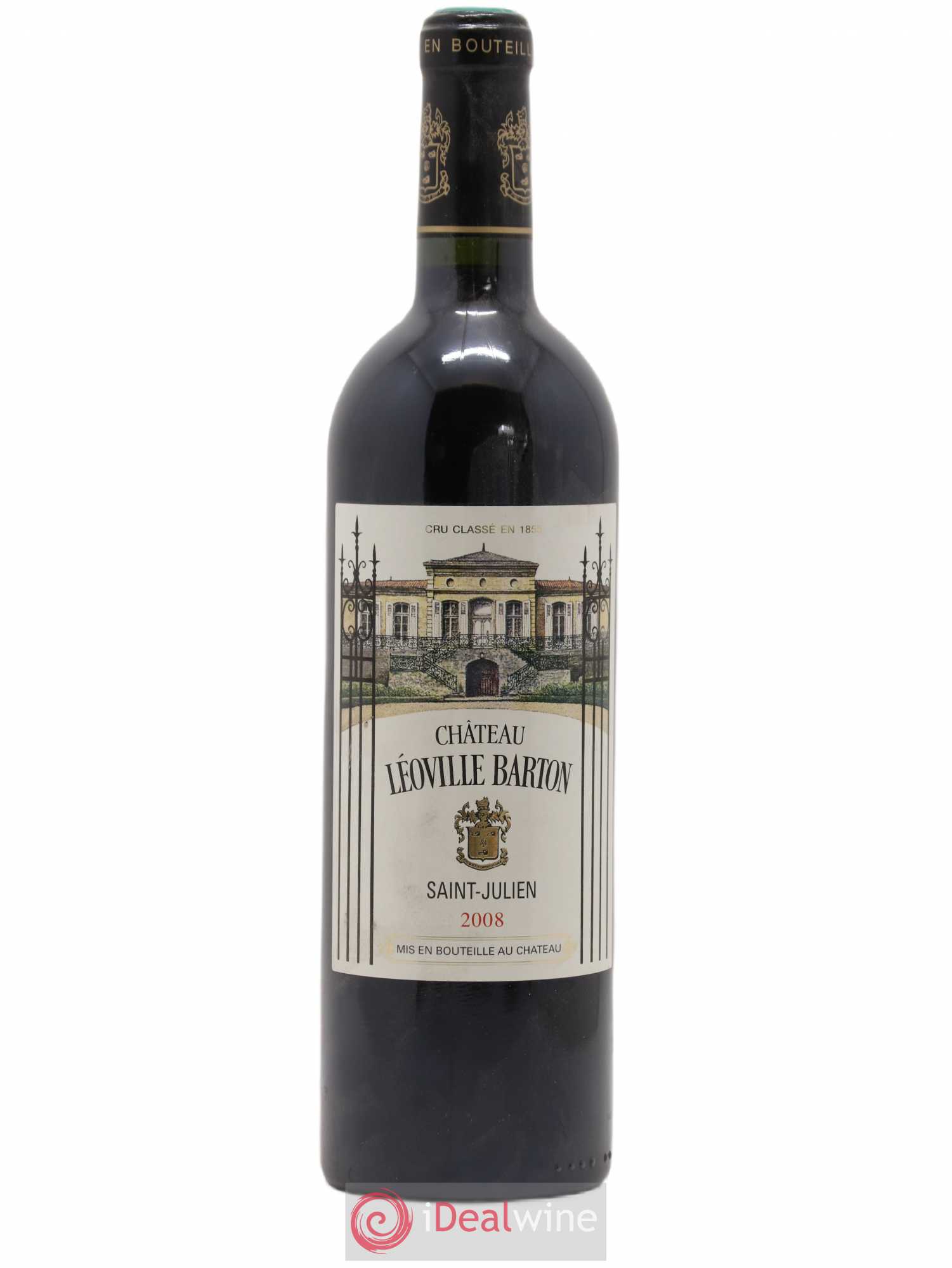 Château Léoville Barton 2ème Grand Cru Classé 2008 - Lot de 1 bouteille - 0