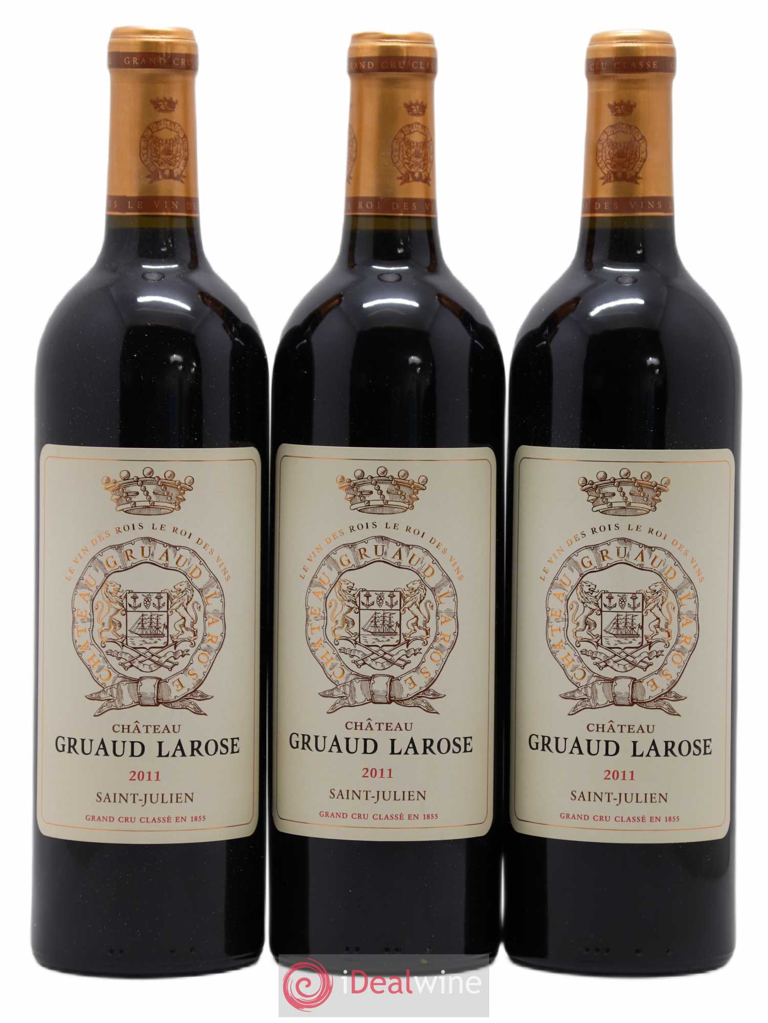 Château Gruaud Larose 2ème Grand Cru Classé 2011 - Lot de 3 bouteilles - 0