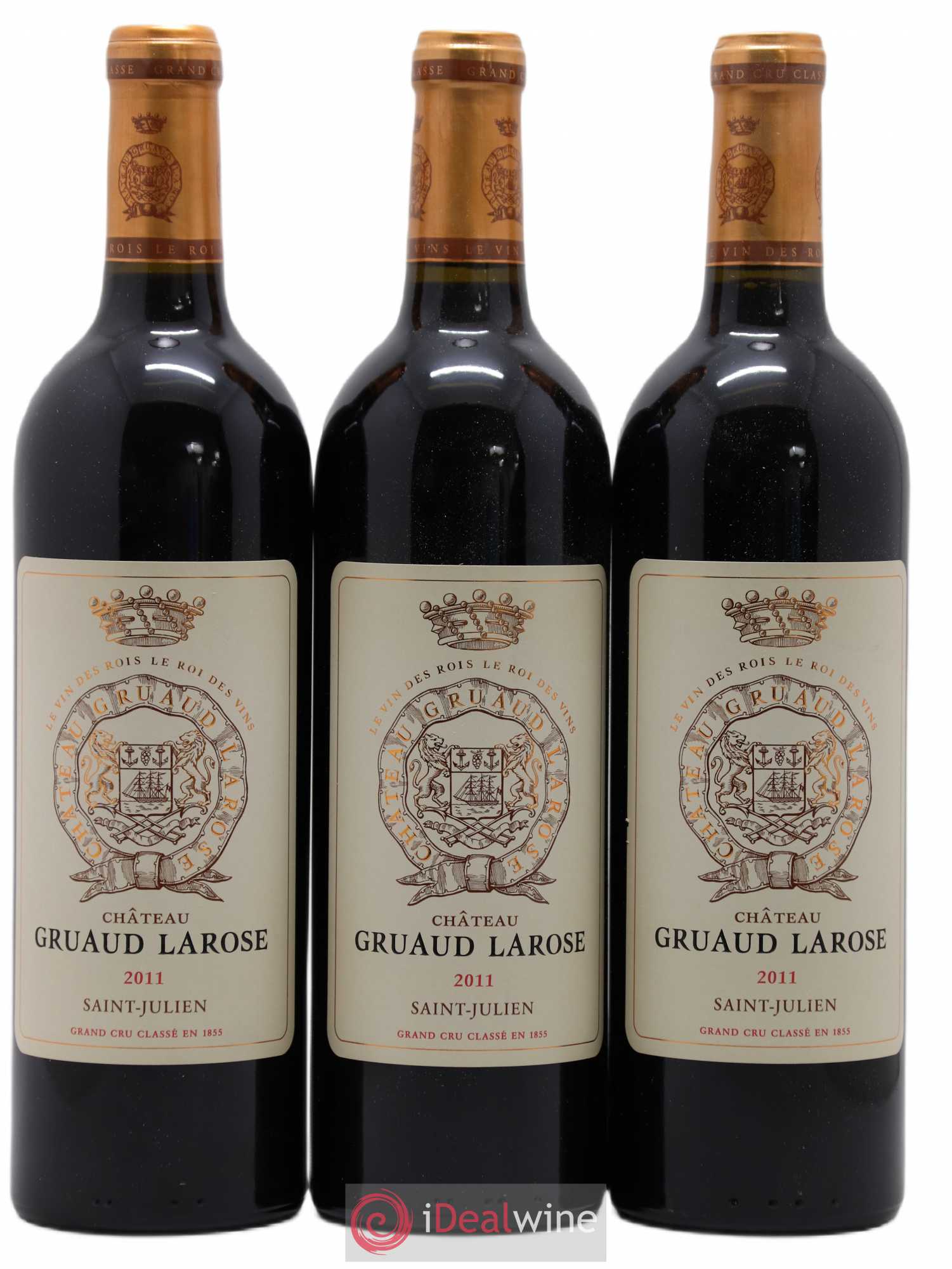 Château Gruaud Larose 2ème Grand Cru Classé 2011 - Lot de 3 bouteilles - 0