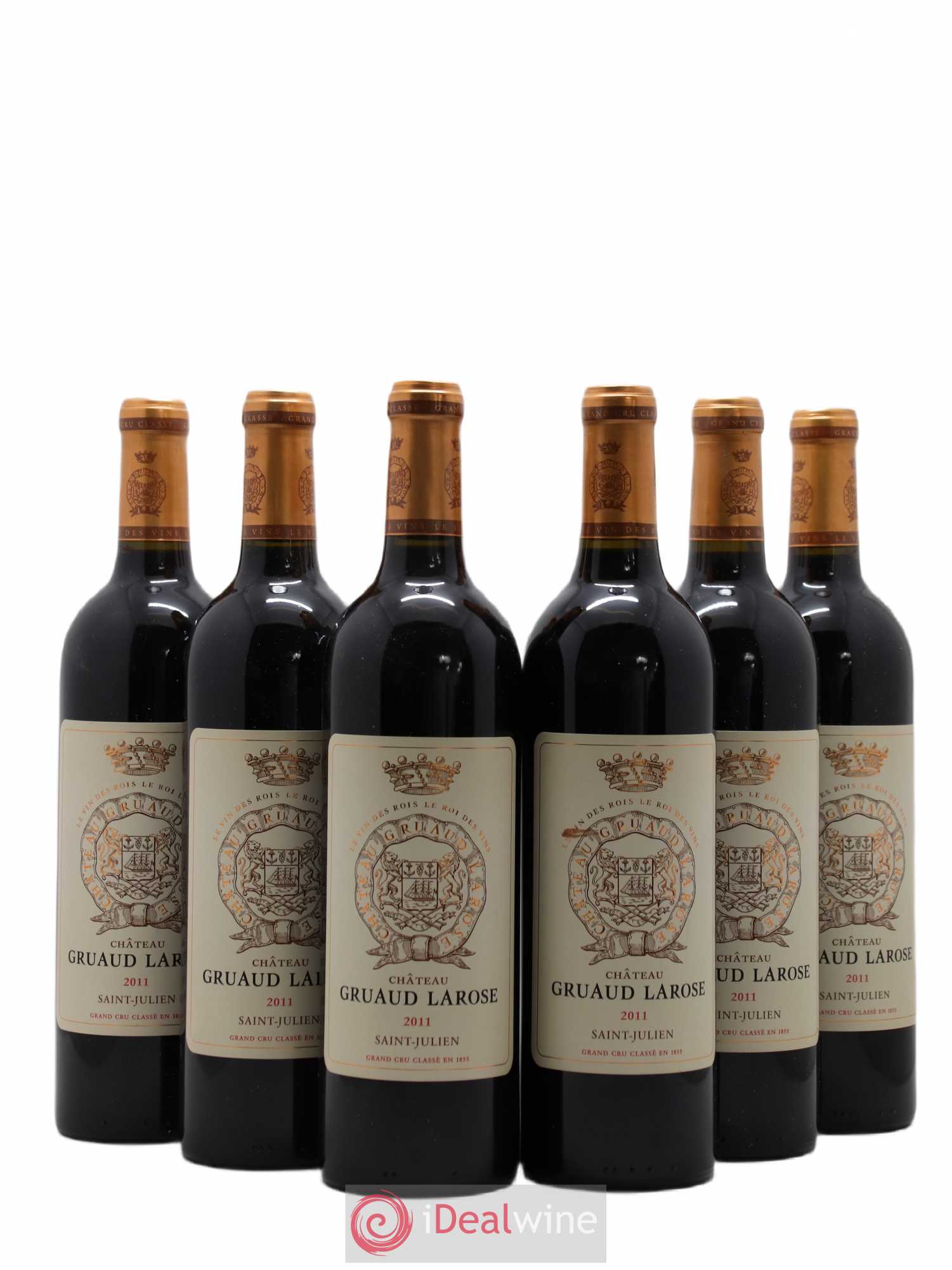 Château Gruaud Larose 2ème Grand Cru Classé 2011 - Lot de 6 bouteilles - 0