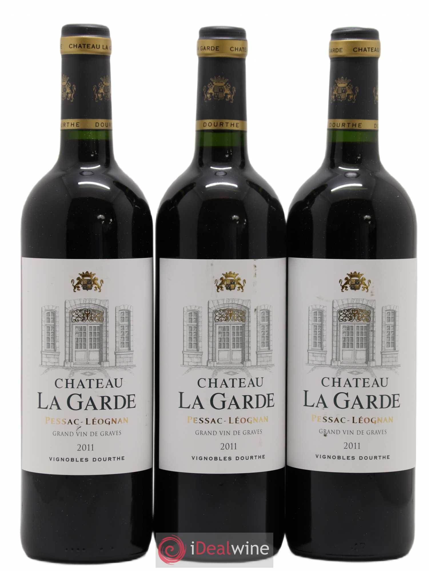 Château la Garde 2011 - Lot de 3 bouteilles - 0