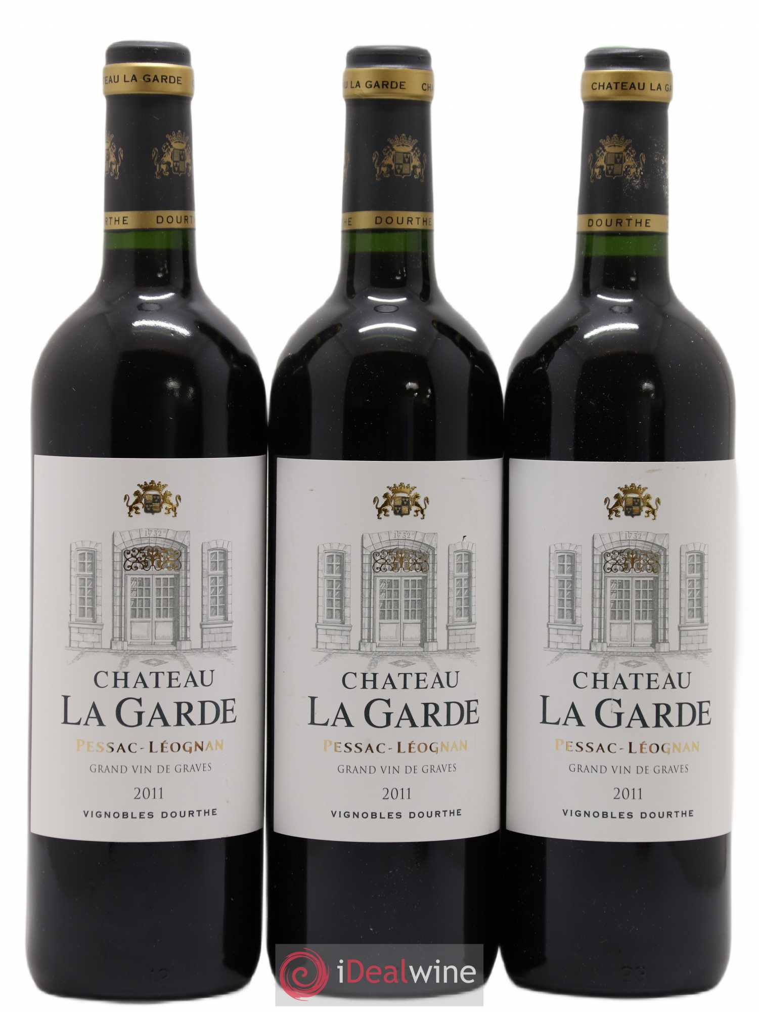 Château la Garde 2011 - Posten von 3 Flaschen - 0