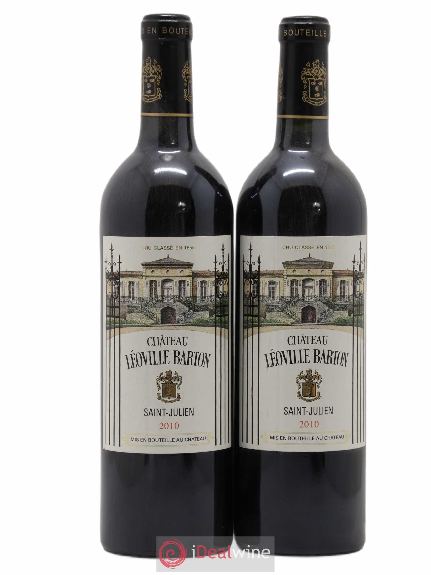 Château Léoville Barton 2ème Grand Cru Classé 2010 - Lot de 2 bouteilles - 0