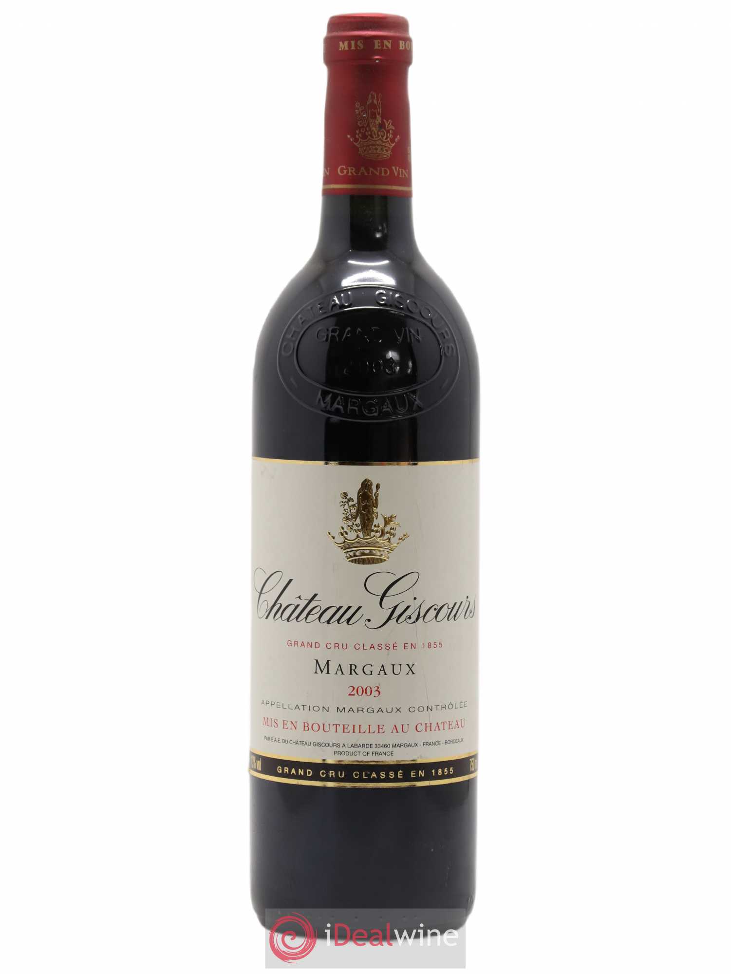 Château Giscours 3ème Grand Cru Classé 2003 - Lot de 1 bouteille - 0