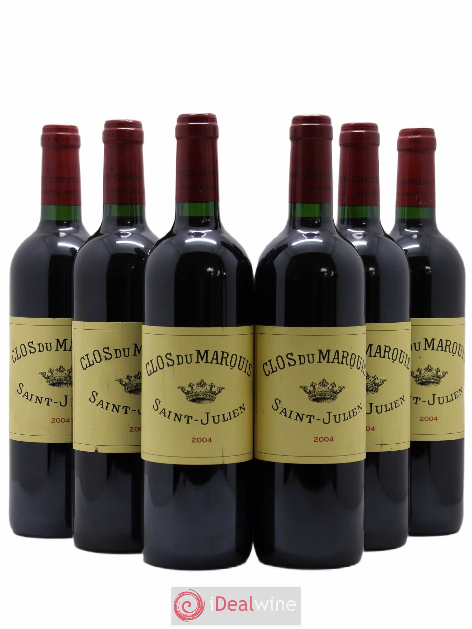 Clos du Marquis 2004 - Lot de 6 bouteilles - 0