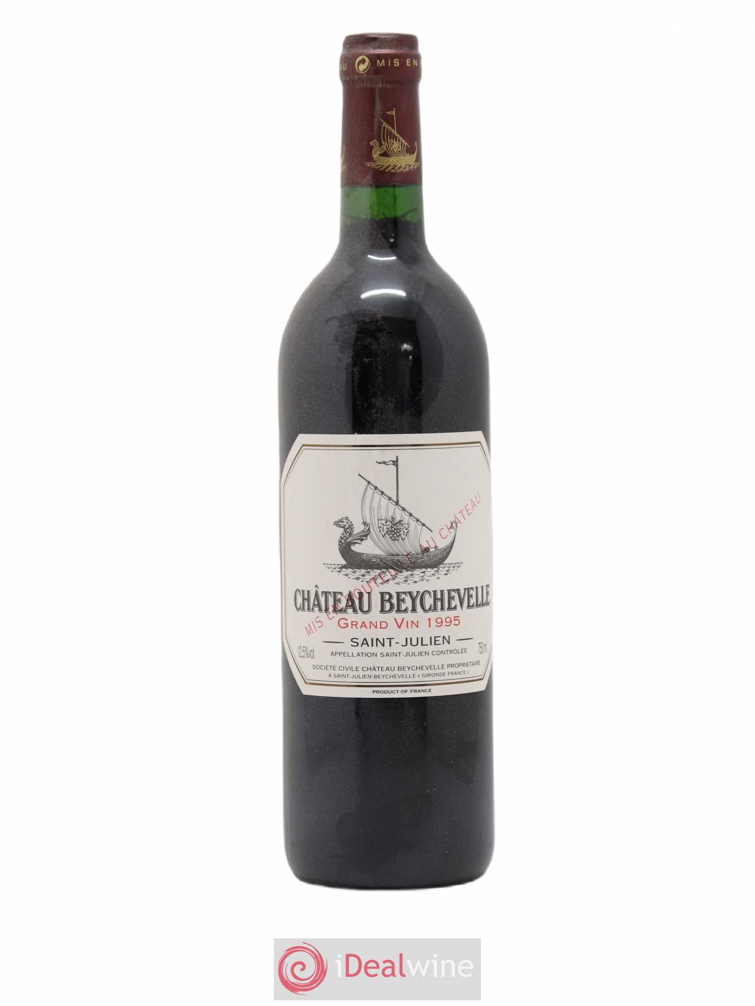 Château Beychevelle 4ème Grand Cru Classé 1995 - Lot de 1 bouteille - 0