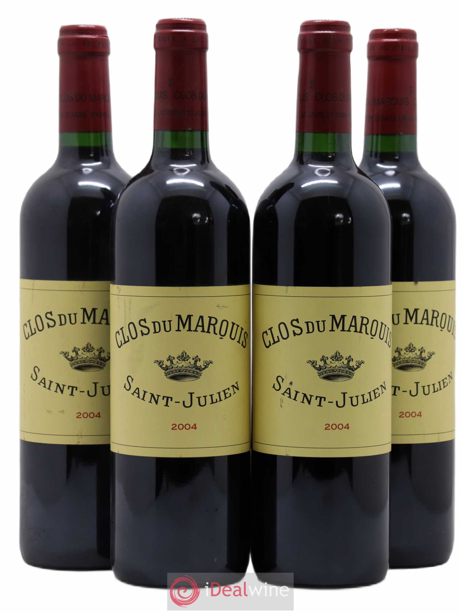 Clos du Marquis 2004 - Lot de 4 bouteilles - 0