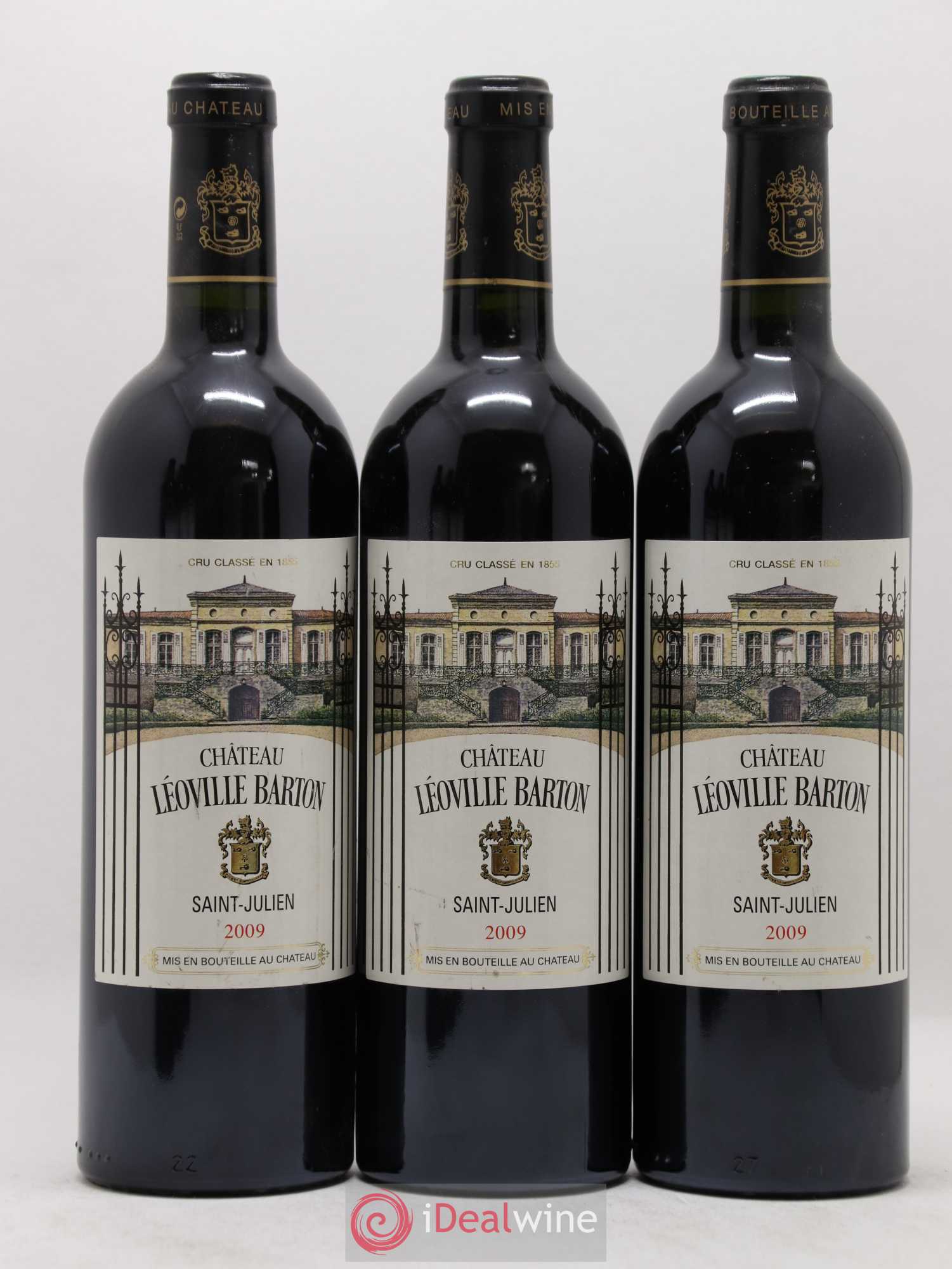 Château Léoville Barton 2ème Grand Cru Classé 2009 - Lot de 6 bouteilles - 1
