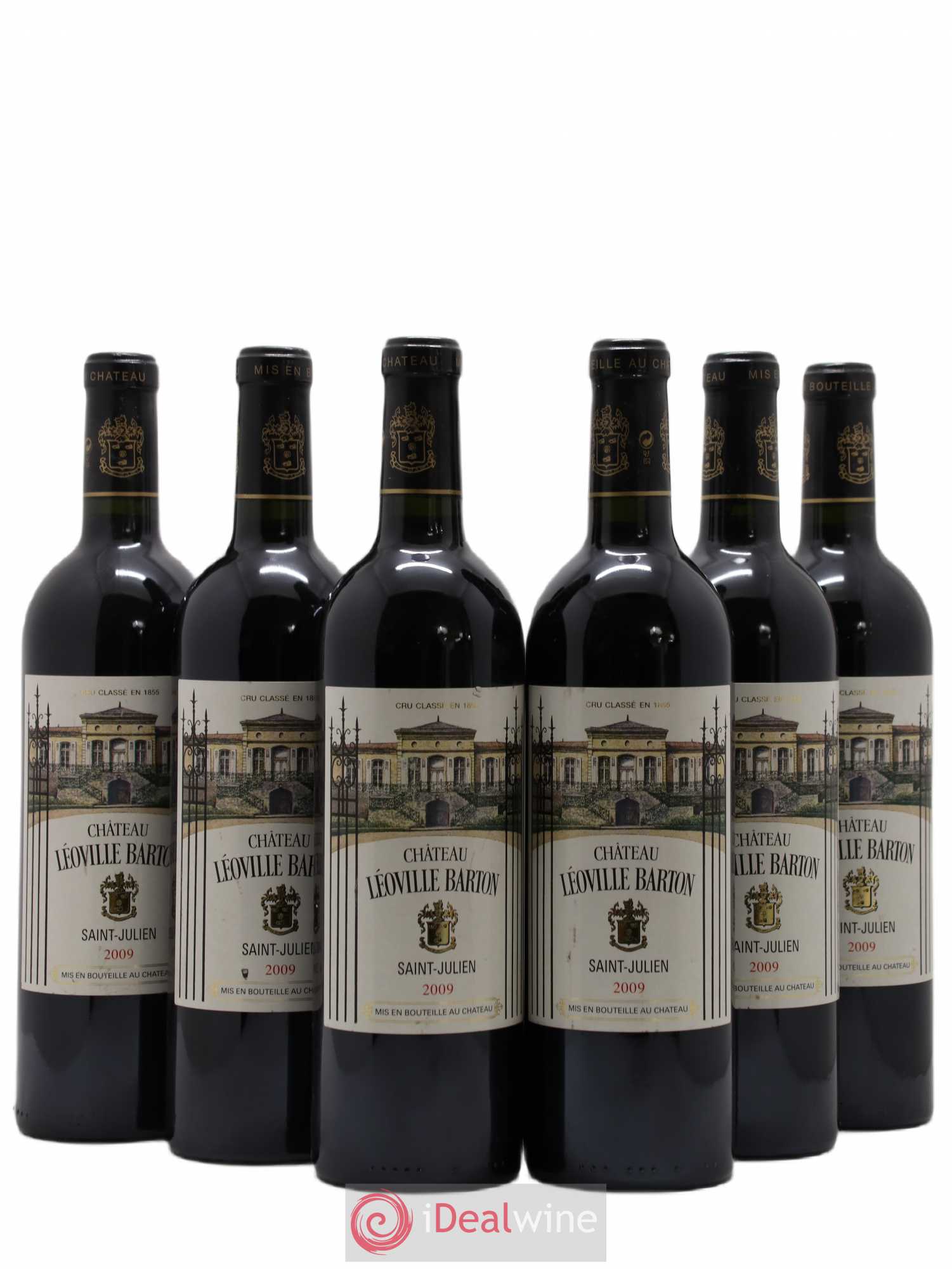 Château Léoville Barton 2ème Grand Cru Classé 2009 - Lot de 6 bouteilles - 0