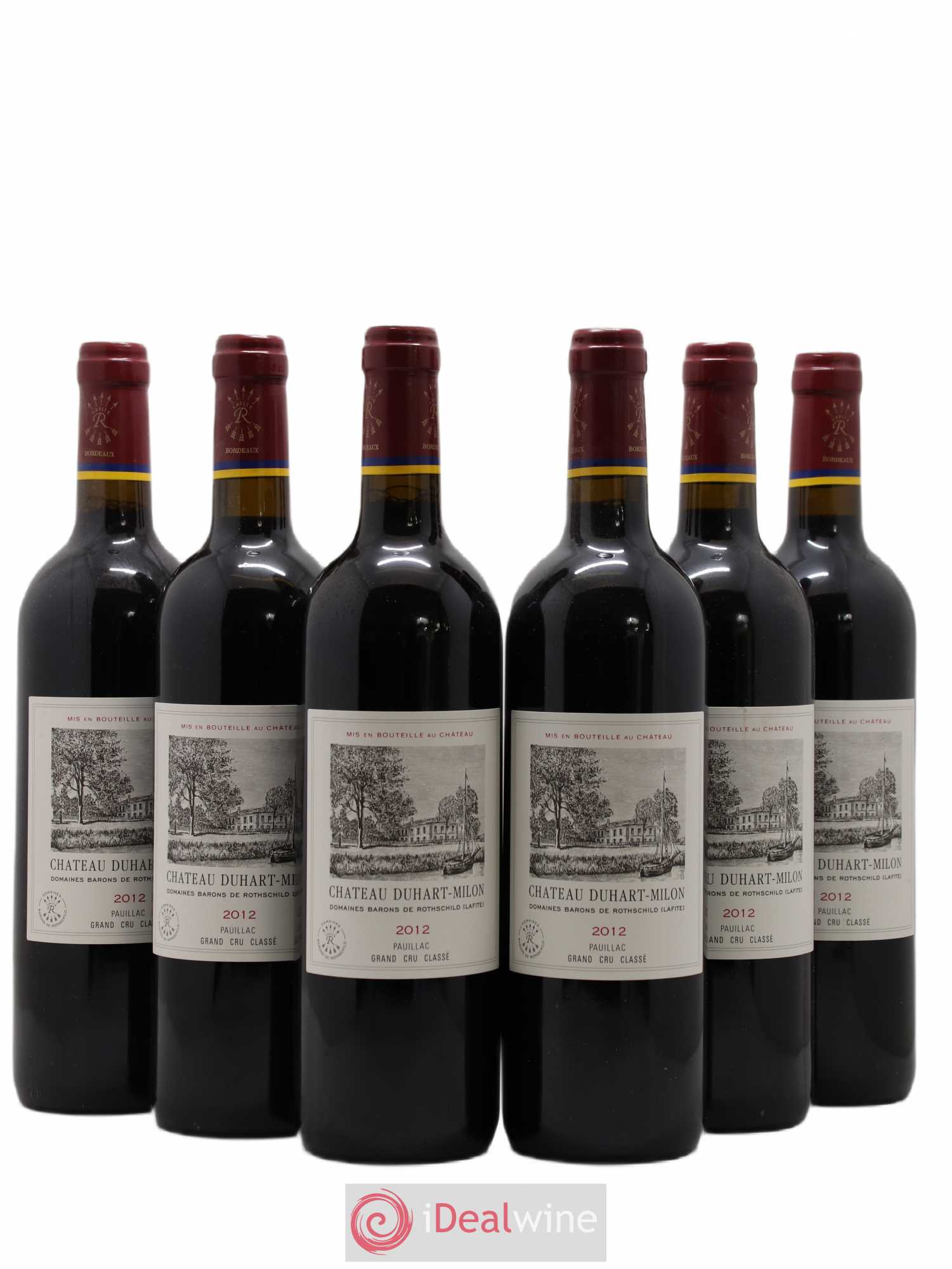 Château Duhart-Milon 4ème Grand Cru Classé 2012 - Lot de 6 bouteilles - 0