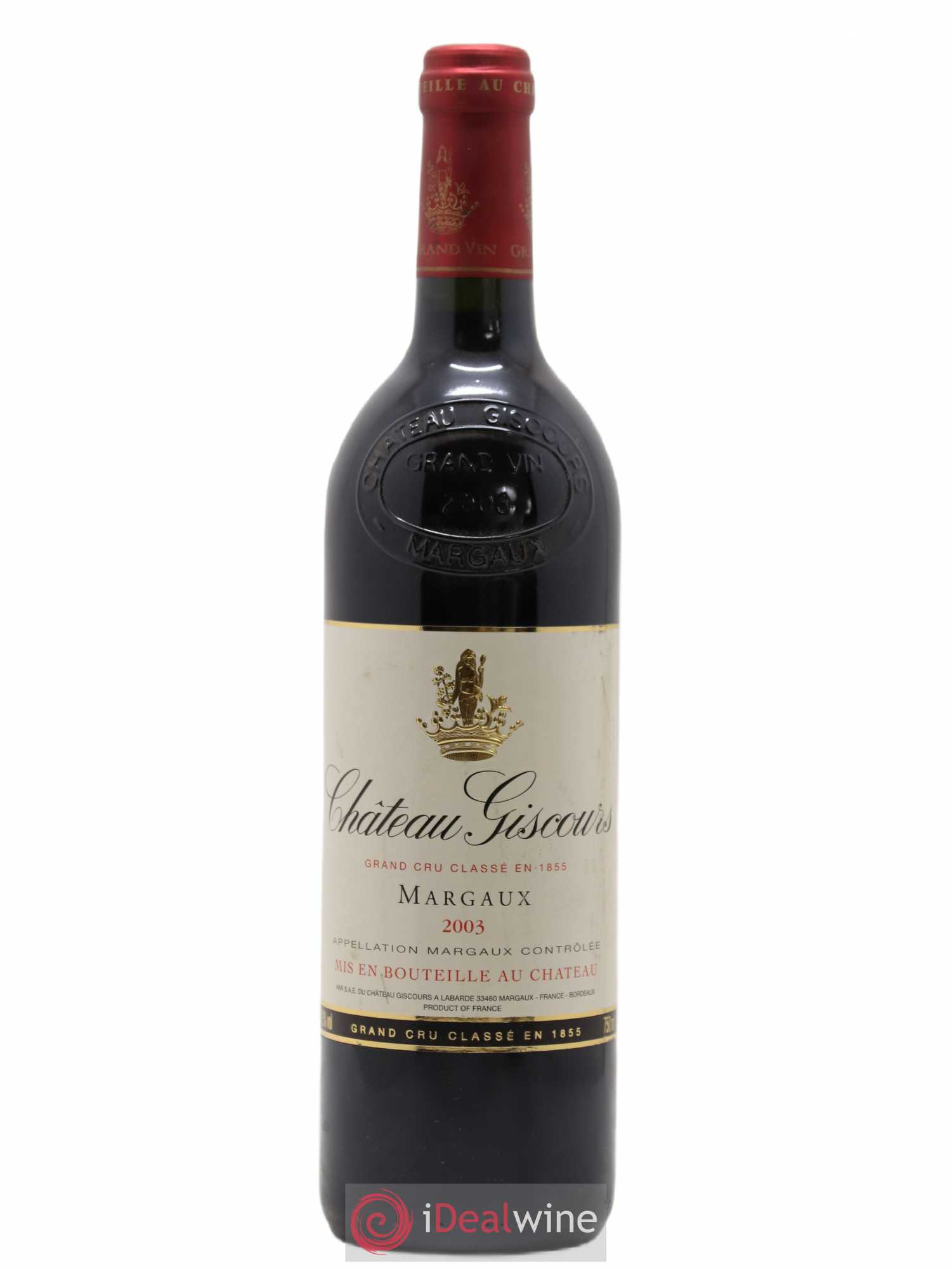 Château Giscours 3ème Grand Cru Classé 2003 - Lot de 1 bouteille - 0