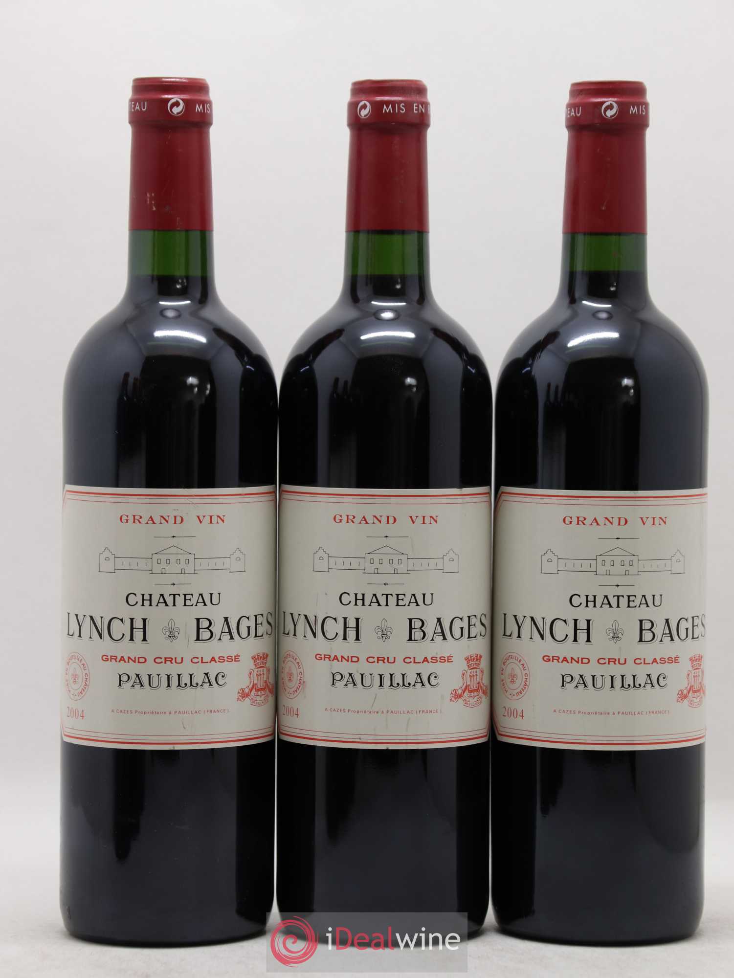 Château Lynch Bages 5ème Grand Cru Classé 2004 - Lot de 6 bouteilles - 1