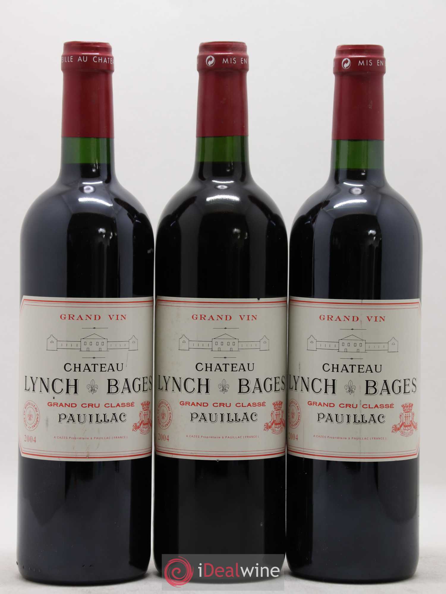 Château Lynch Bages 5ème Grand Cru Classé 2004 - Lot de 6 bouteilles - 2