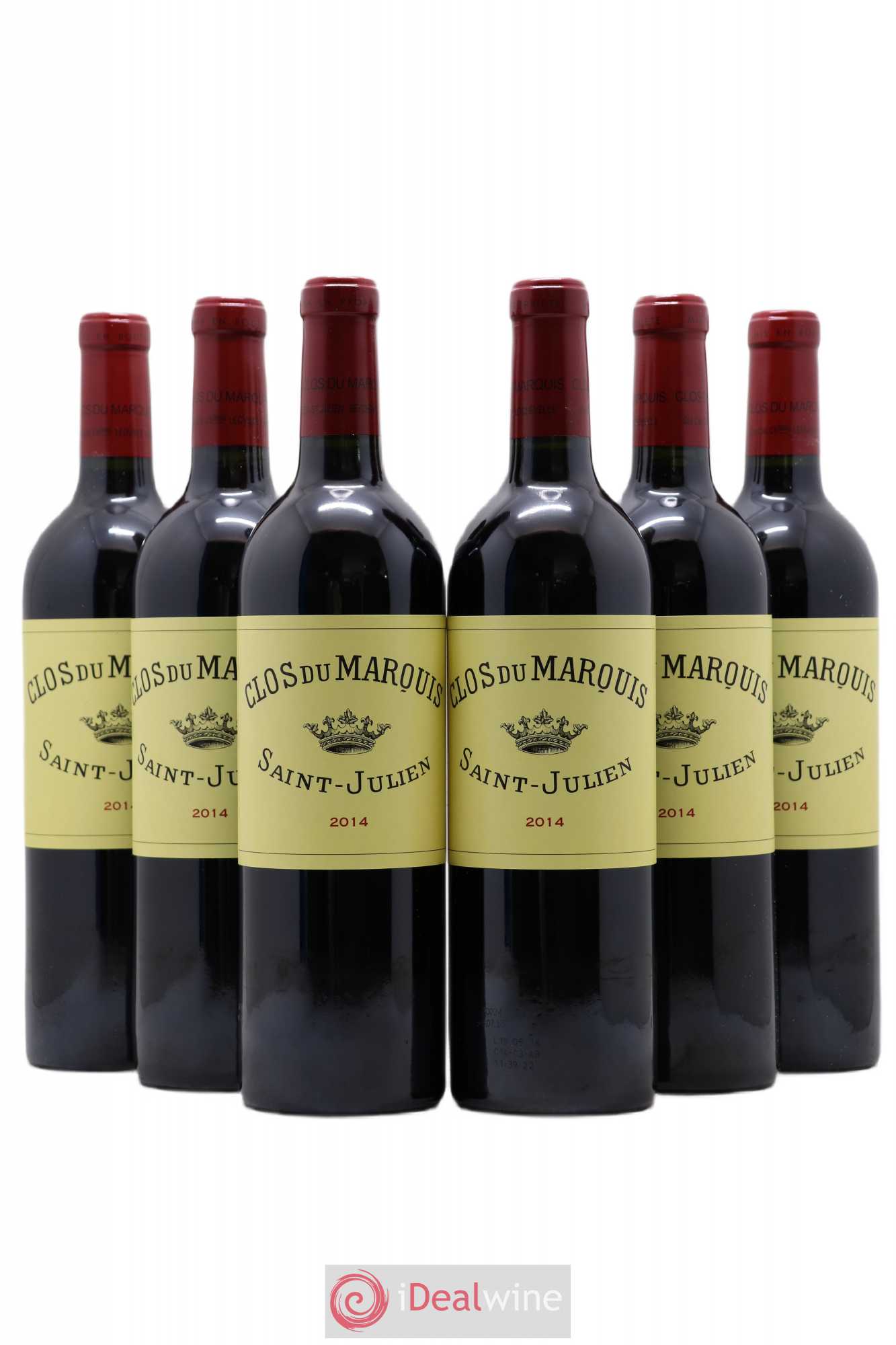 Clos du Marquis 2014 - Lot de 6 bouteilles - 0