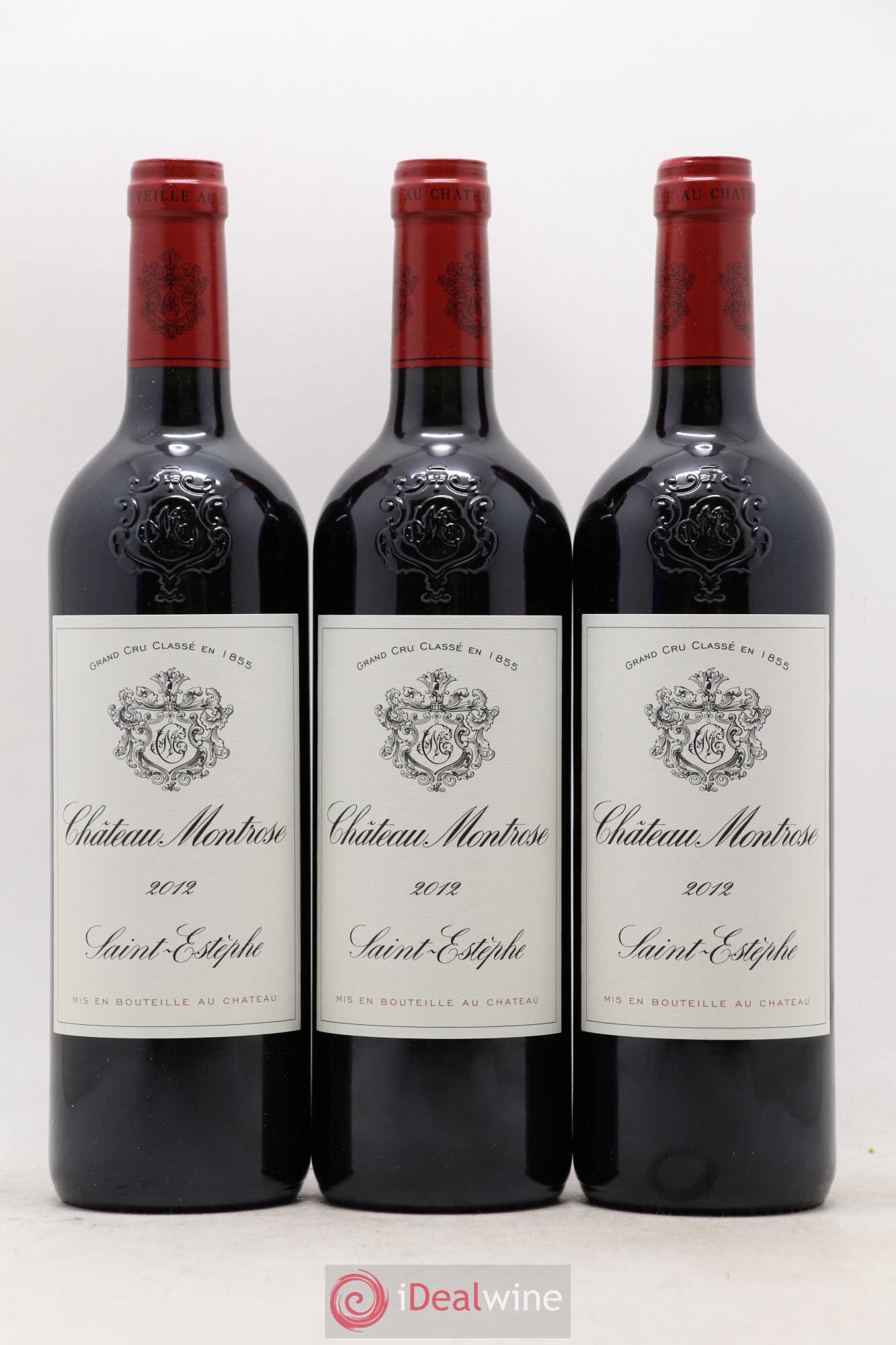 Château Montrose 2ème Grand Cru Classé 2012 - Lot de 6 bouteilles - 1