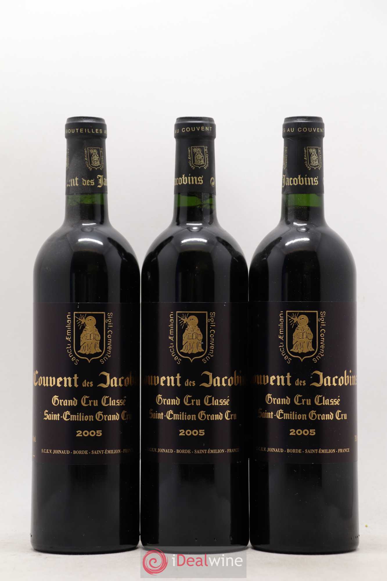 Château Couvent des Jacobins Grand Cru Classé 2005 - Lot de 12 bouteilles - 2