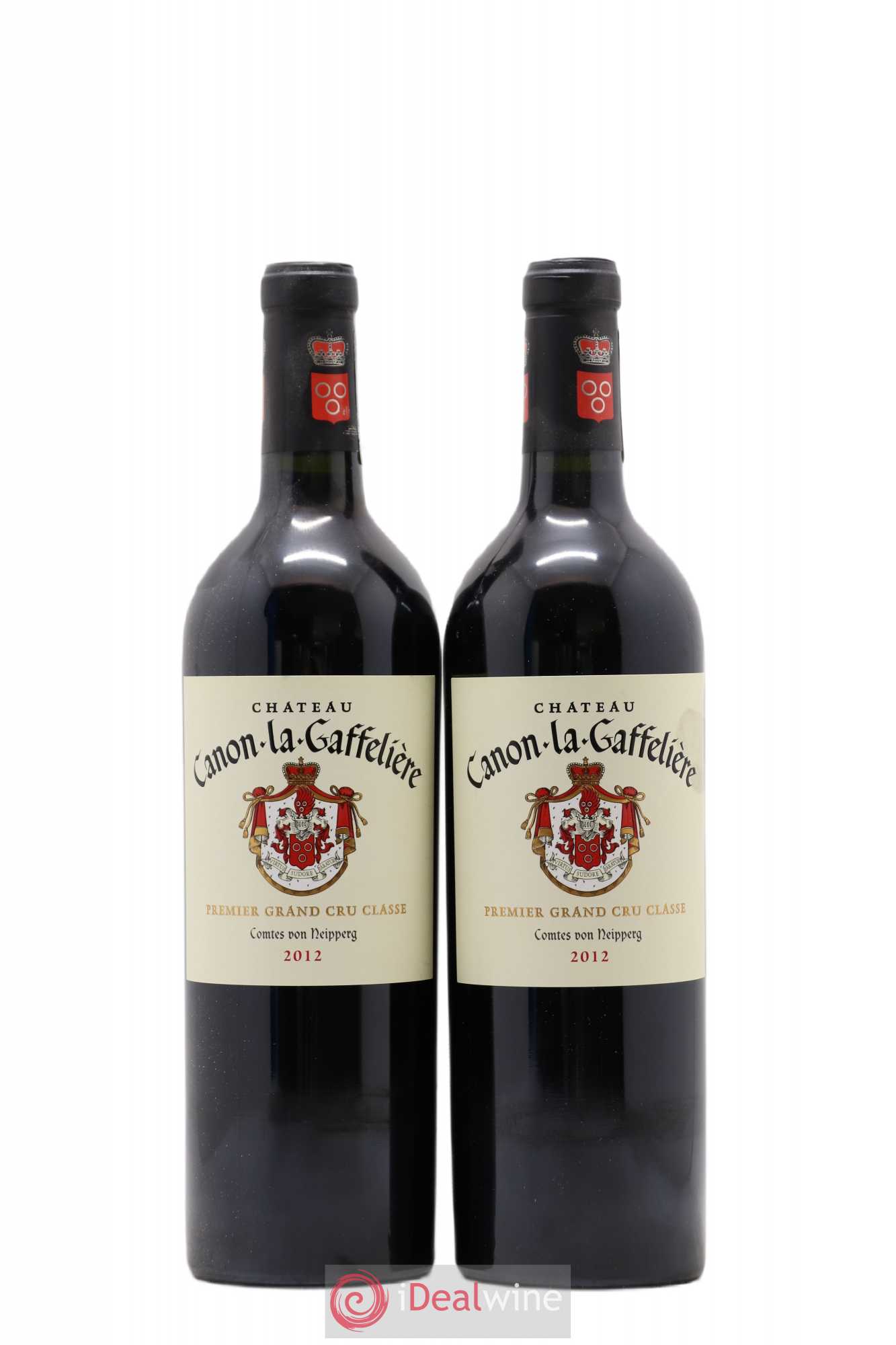 Château Canon la Gaffelière 1er Grand Cru Classé B 2012 - Lot de 2 bouteilles - 0