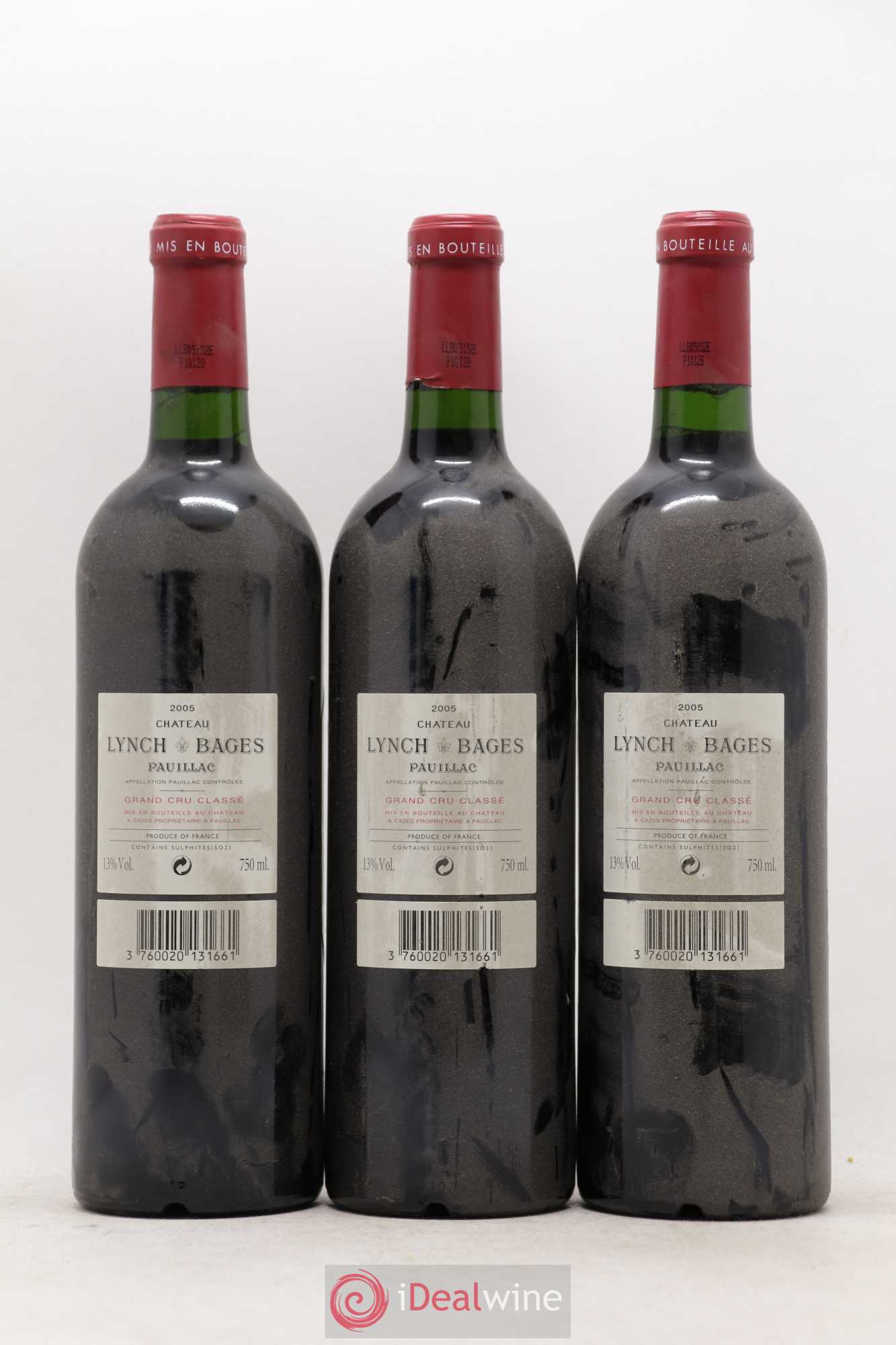 Château Lynch Bages 5ème Grand Cru Classé 2005 - Lot de 6 bouteilles - 4
