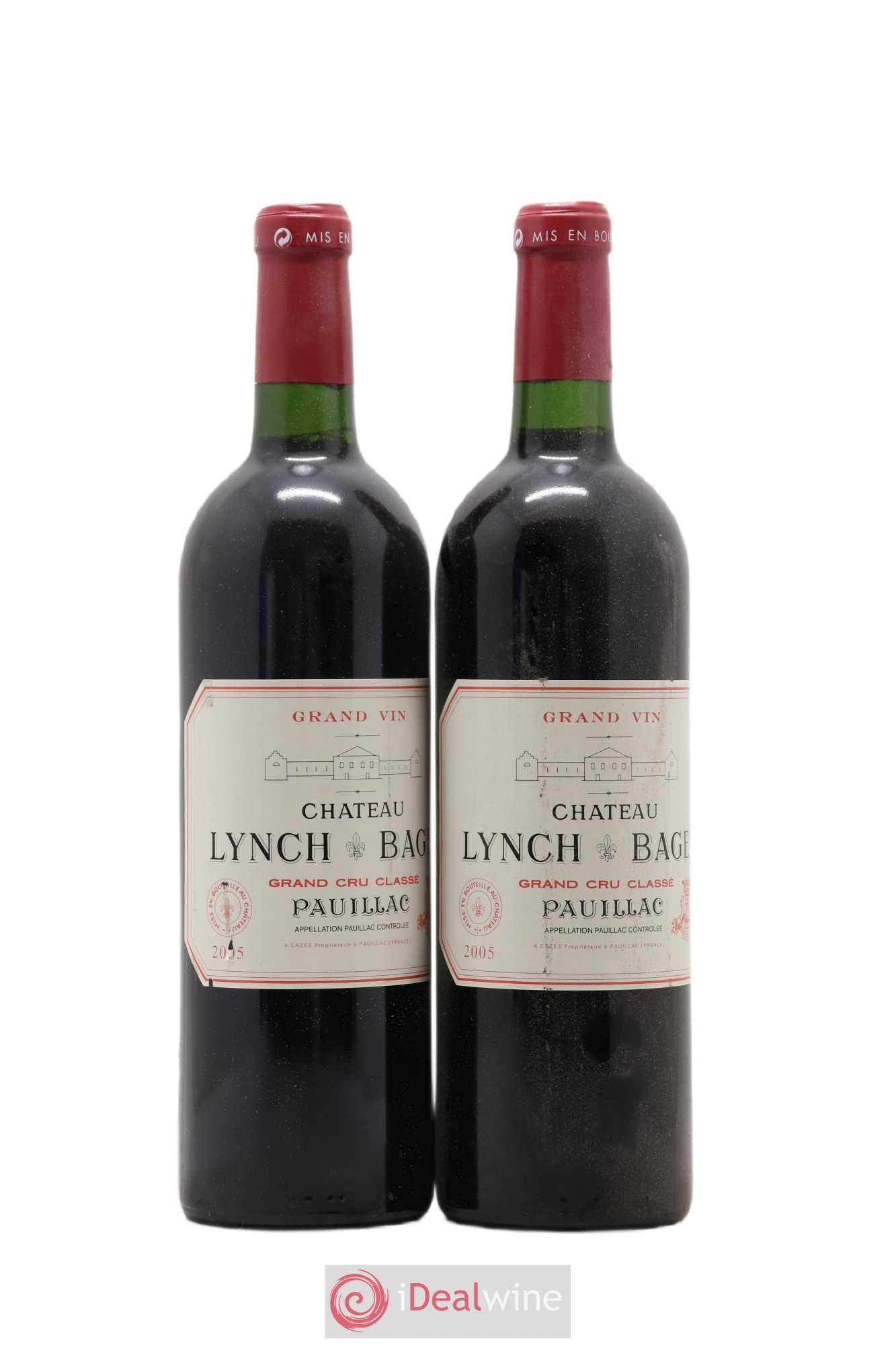 Château Lynch Bages 5ème Grand Cru Classé 2005 - Lot de 2 bouteilles - 0
