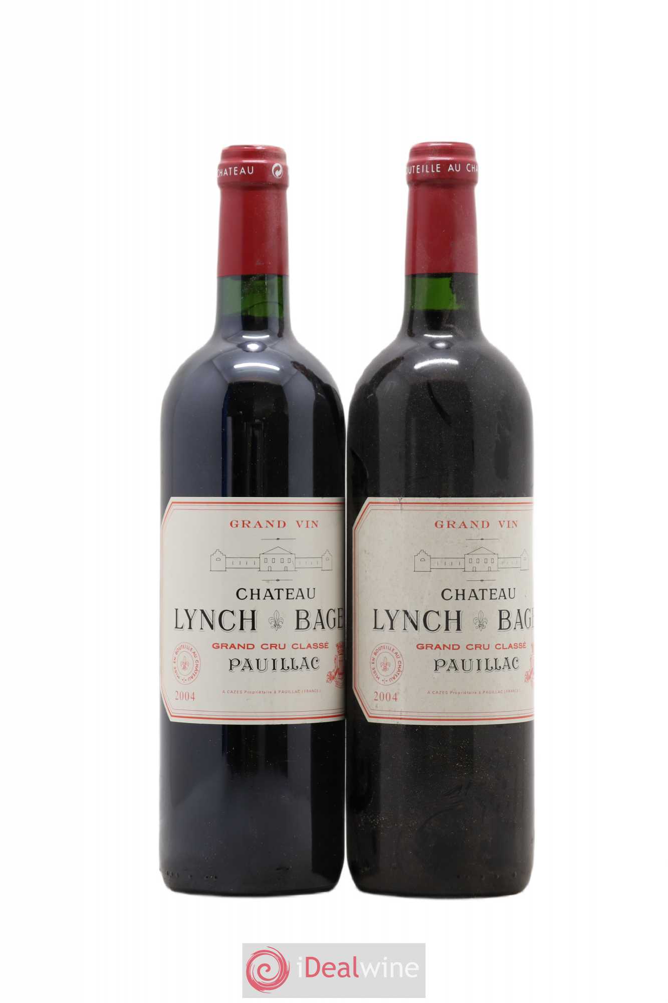 Château Lynch Bages 5ème Grand Cru Classé 2004 - Lot de 2 bouteilles - 0
