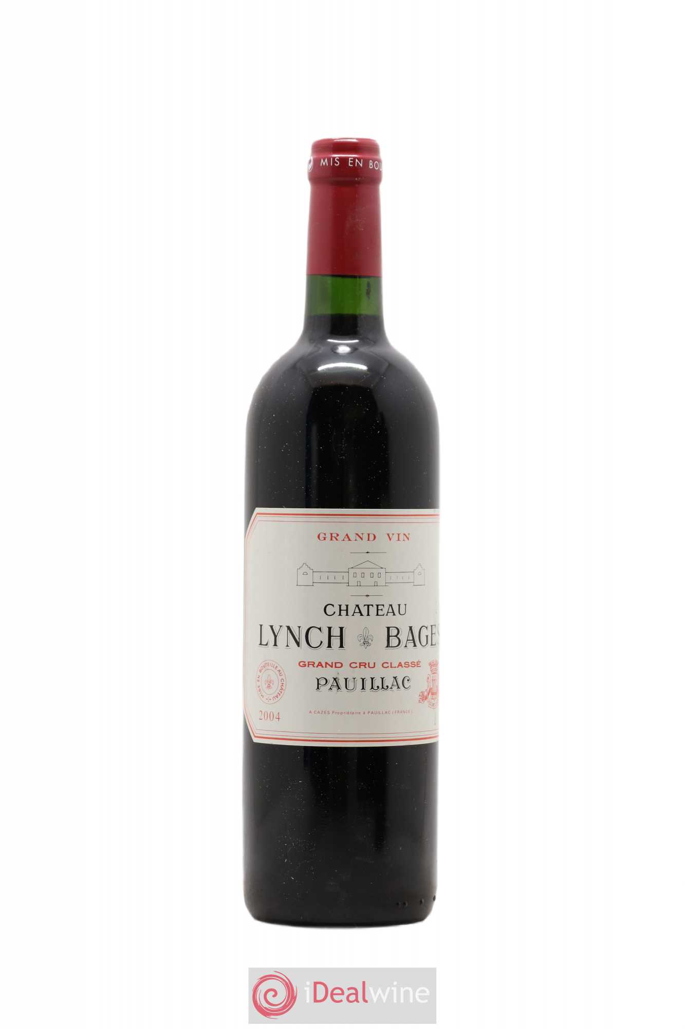 Château Lynch Bages 5ème Grand Cru Classé 2004 - Lot de 1 bouteille - 0