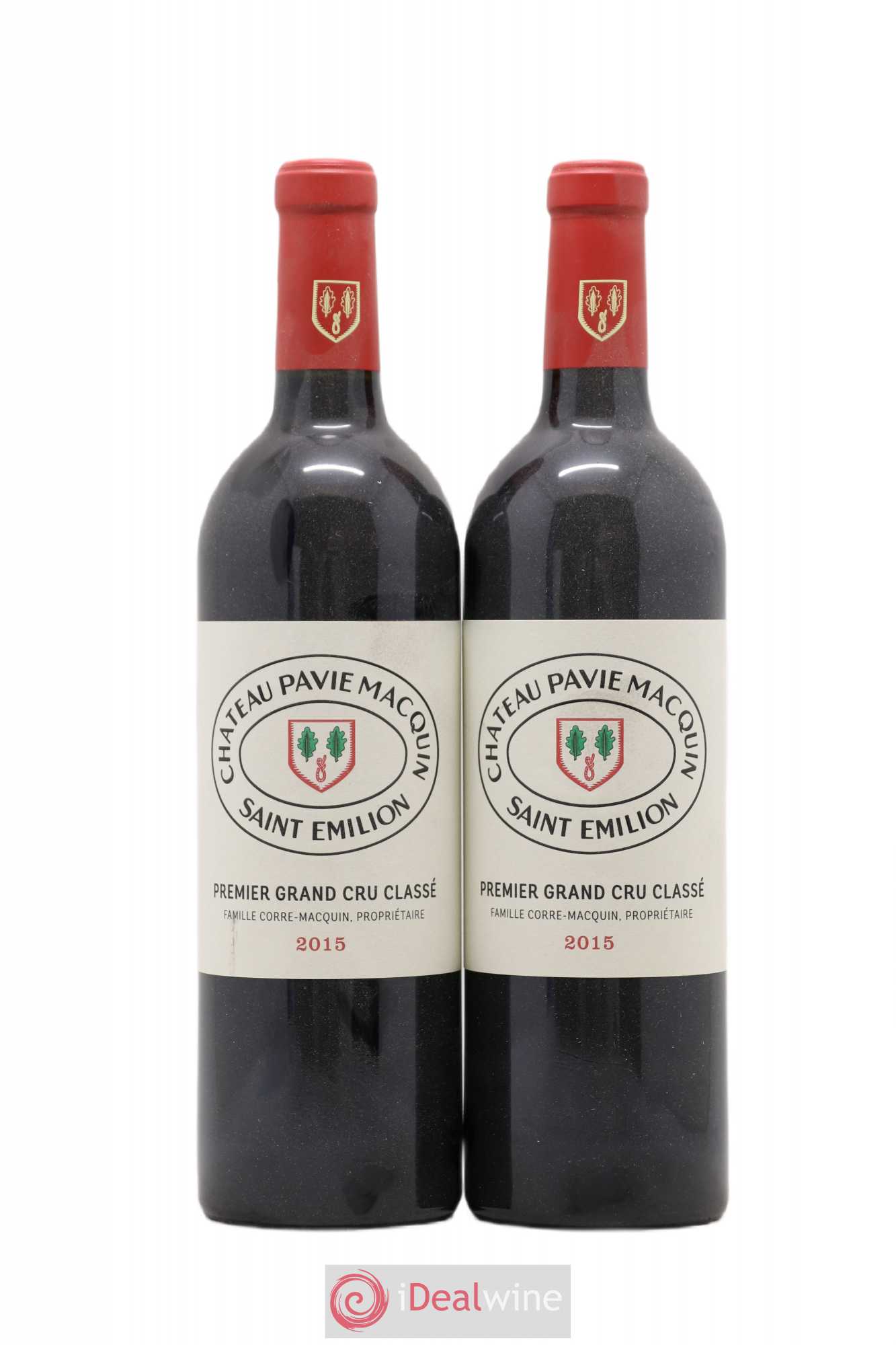 Château Pavie Macquin 1er Grand Cru Classé B 2015 - Lot de 2 bouteilles - 0