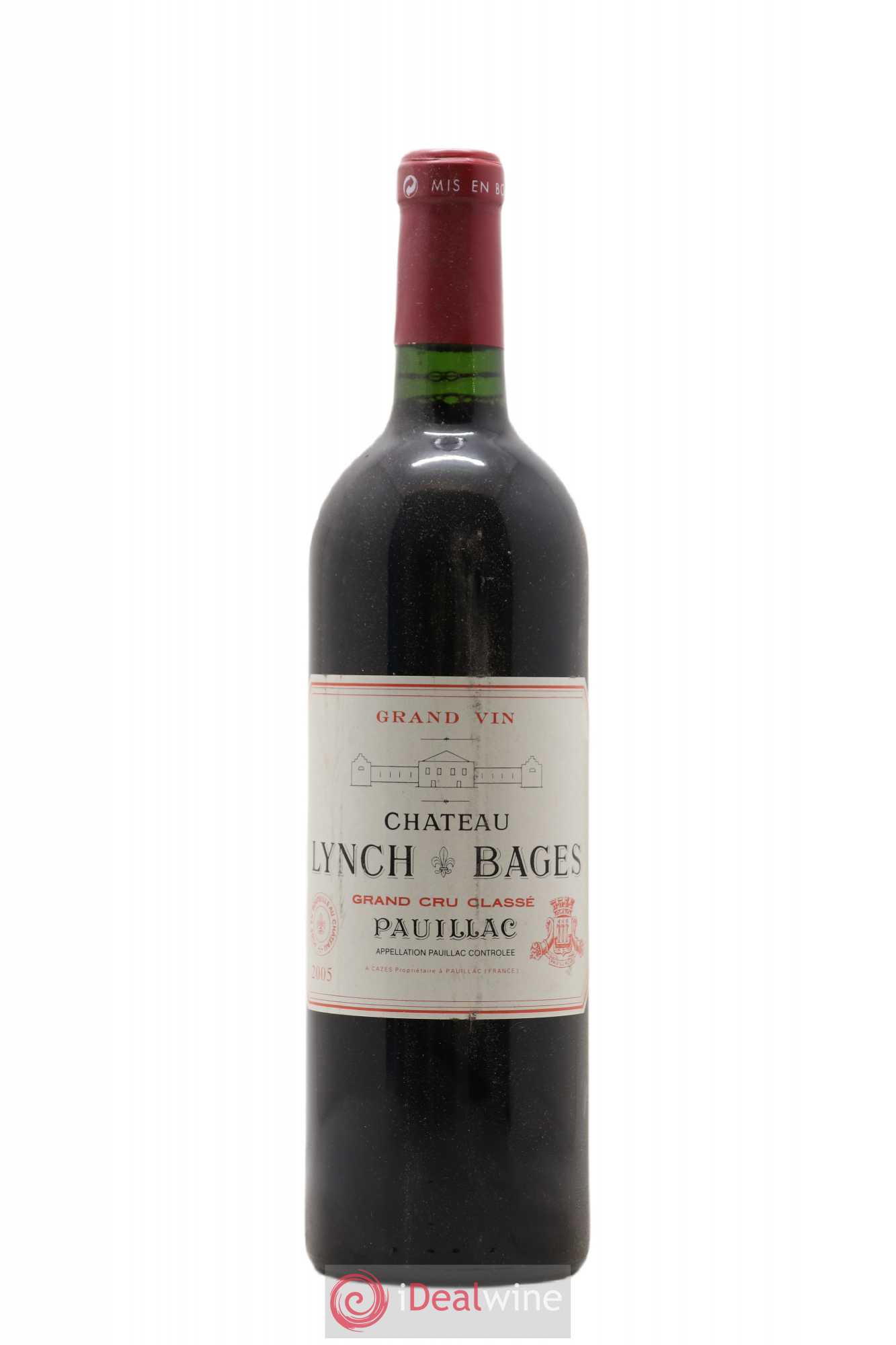 Château Lynch Bages 5ème Grand Cru Classé 2005 - Lot de 1 bouteille - 0