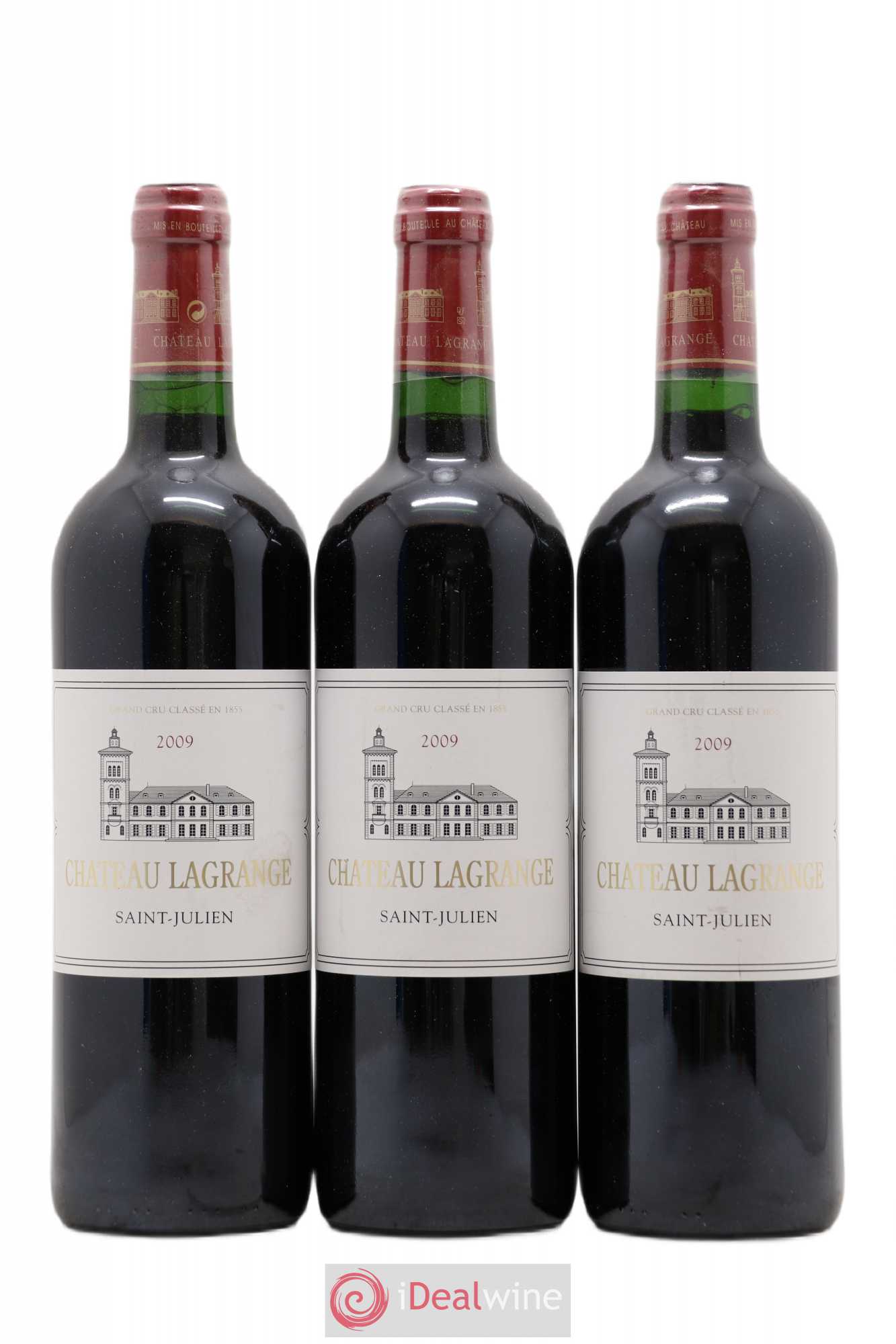 Château Lagrange 3ème Grand Cru Classé 2009 - Lot de 3 bouteilles - 0