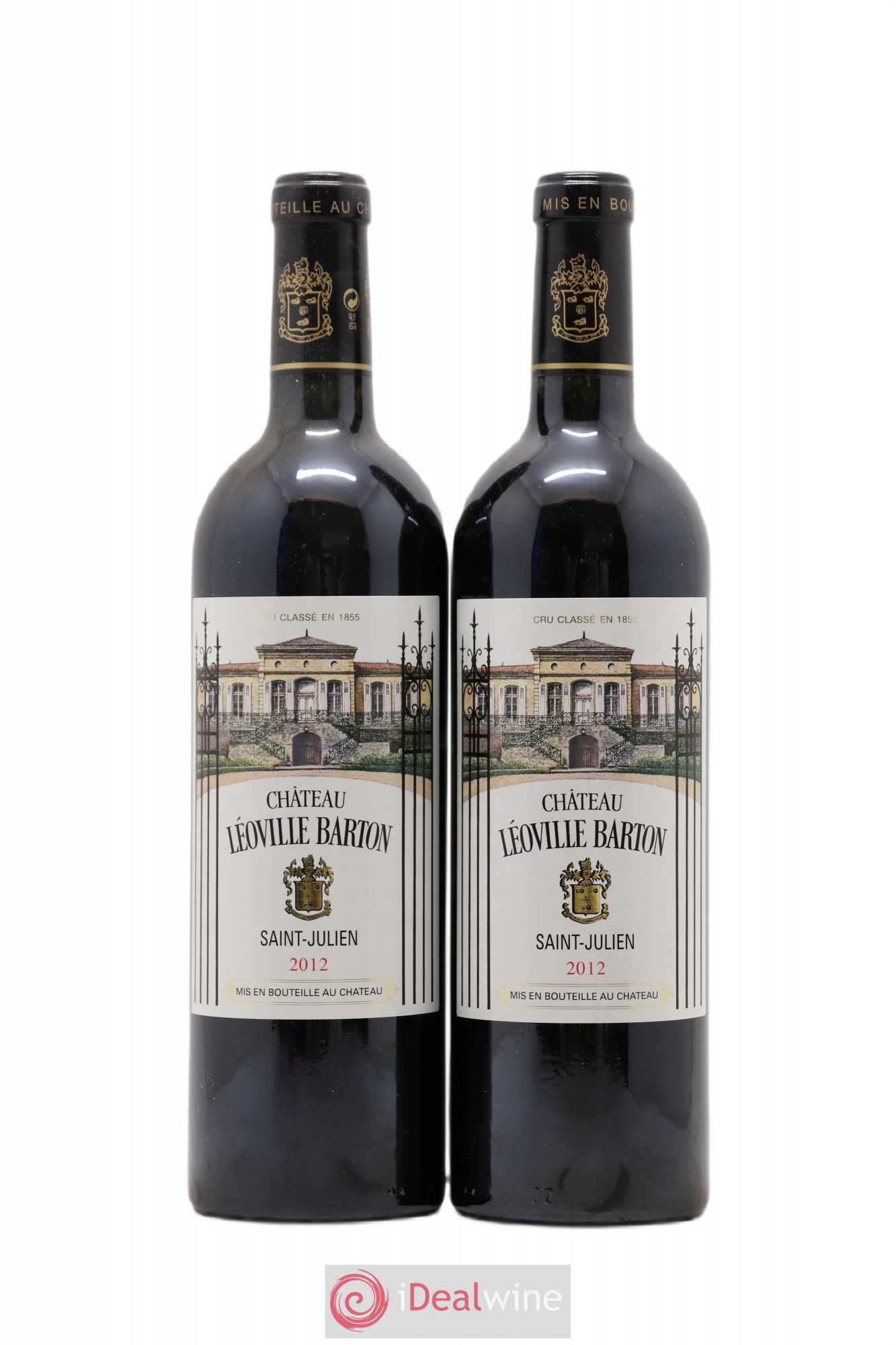 Château Léoville Barton 2ème Grand Cru Classé 2012 - Lot de 2 bouteilles - 0