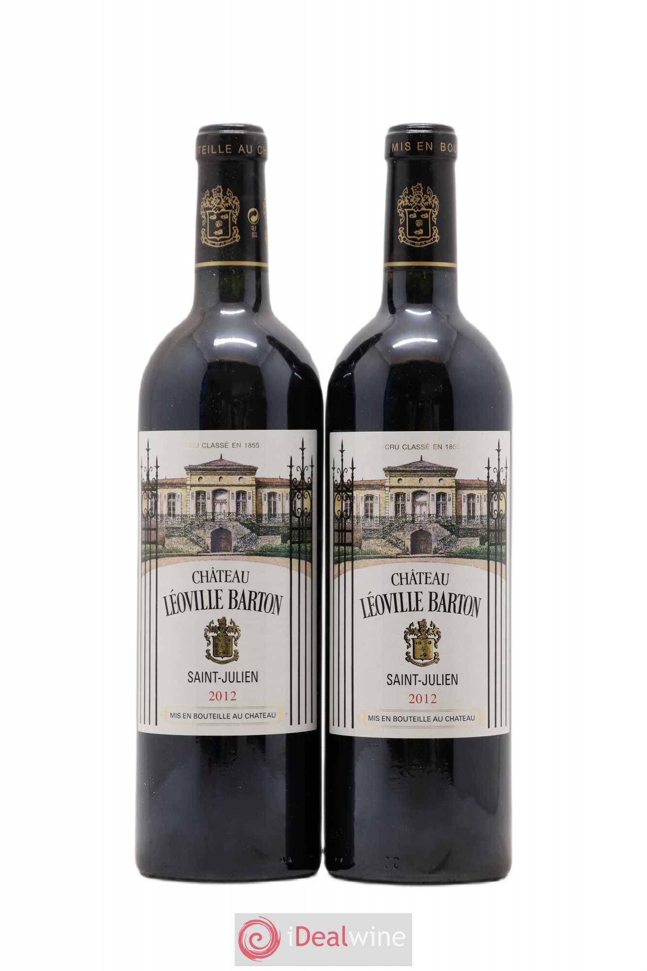 Château Léoville Barton 2ème Grand Cru Classé 2012 - Lot de 2 bouteilles - 0