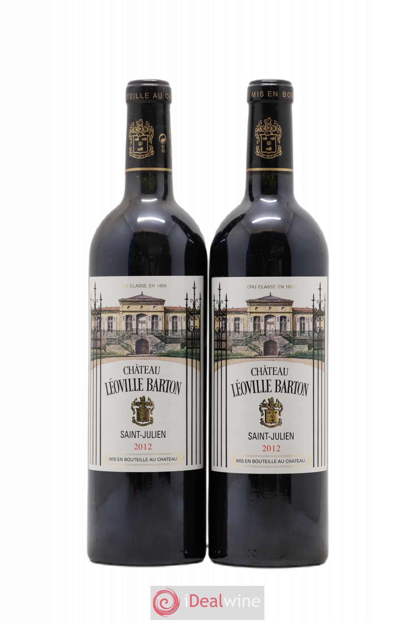 Château Léoville Barton 2ème Grand Cru Classé 2012 - Lot de 2 bouteilles - 0