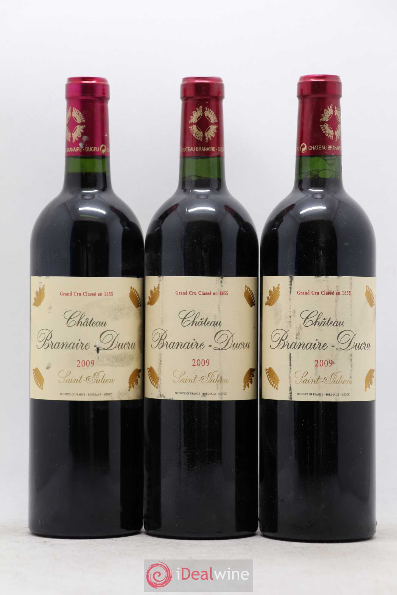 Château Branaire Ducru 4ème Grand Cru Classé 2009 - Lot de 6 bouteilles - 1