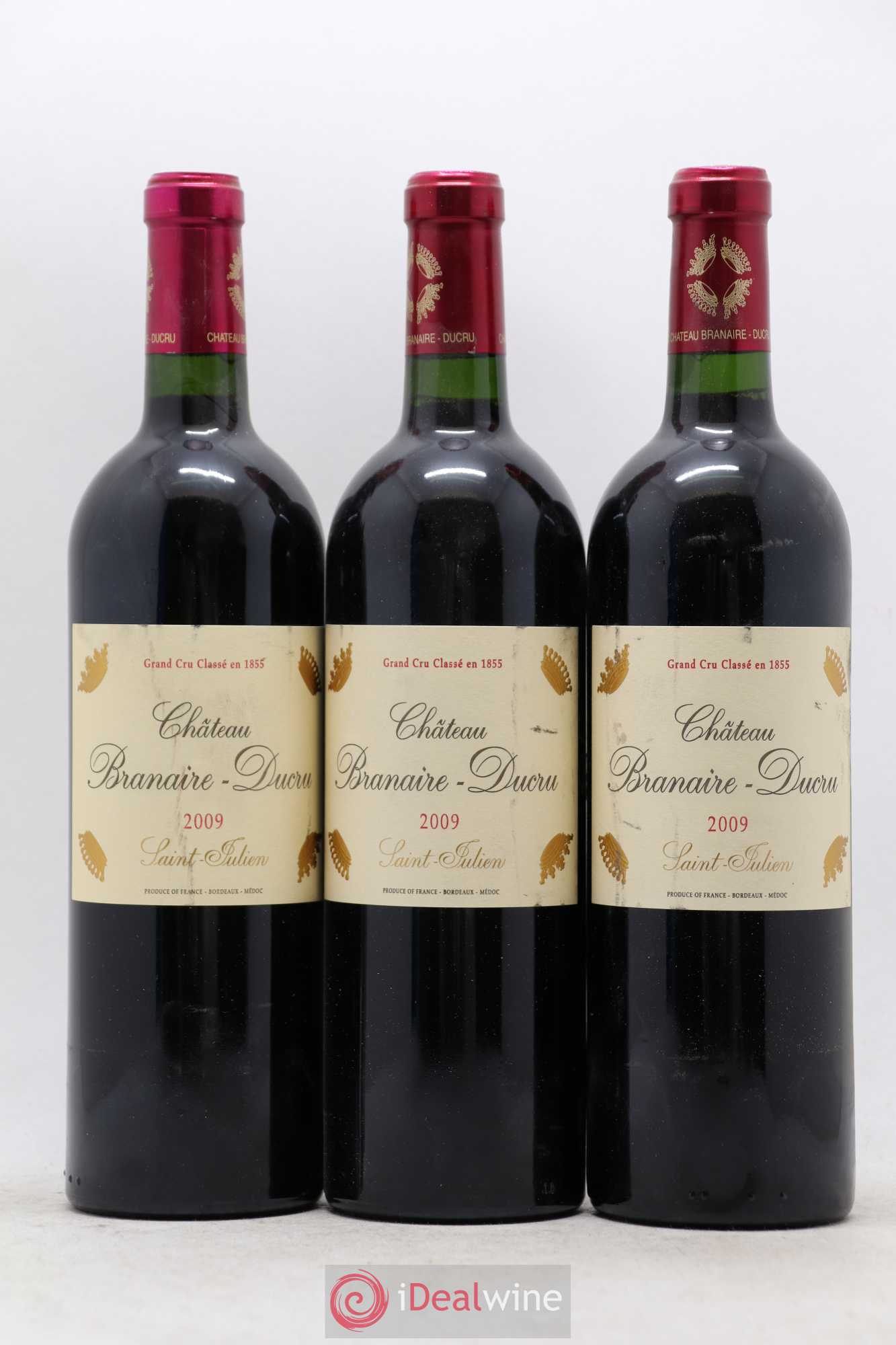 Château Branaire Ducru 4ème Grand Cru Classé 2009 - Lot de 6 bouteilles - 2