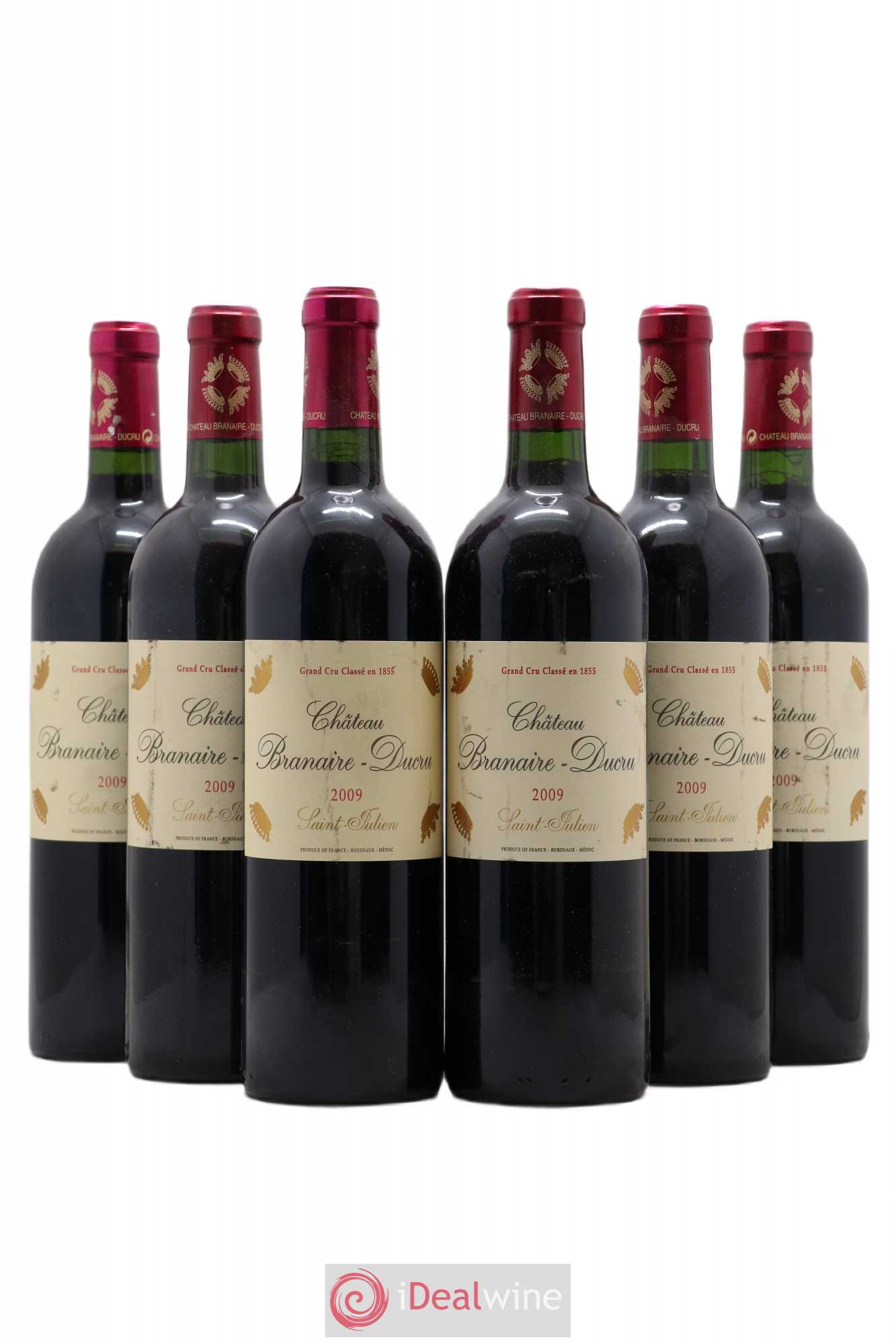 Château Branaire Ducru 4ème Grand Cru Classé 2009 - Lot de 6 bouteilles - 0
