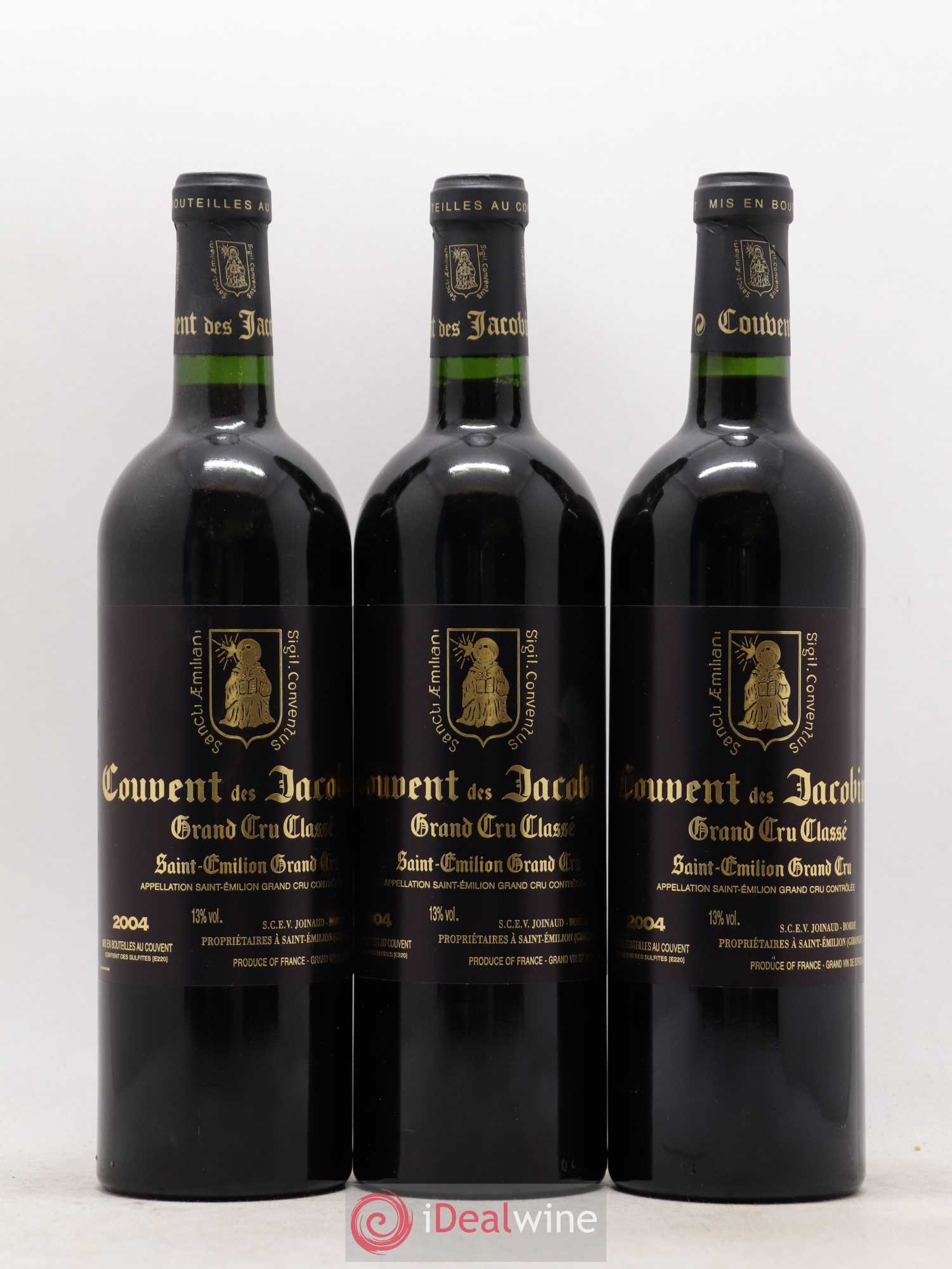 Château Couvent des Jacobins Grand Cru Classé 2004 - Lot de 12 bouteilles - 4