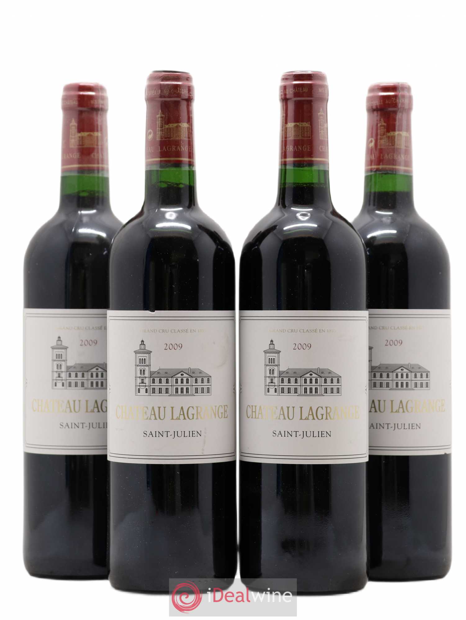 Château Lagrange 3ème Grand Cru Classé 2009 - Lot de 4 bouteilles - 0